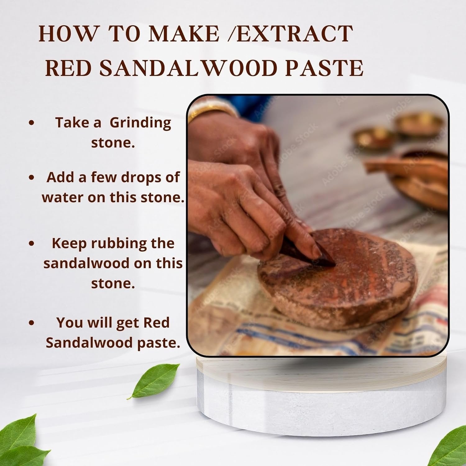 Lal Chandan Lakdi Red Sandalwood Stick 20-30 Grams for Religious Usage and Healing | Timeshopee