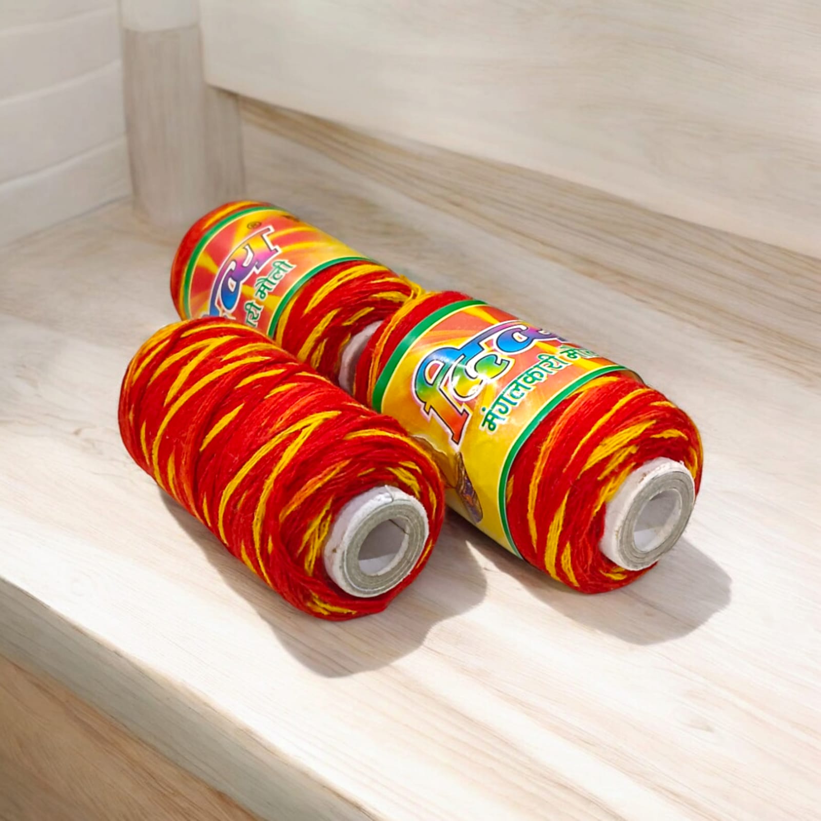 Lal Moli Set of 3 | Lal Kalawa Raksha Sutra | Red Cotton Thread for Protection | Timeshopee