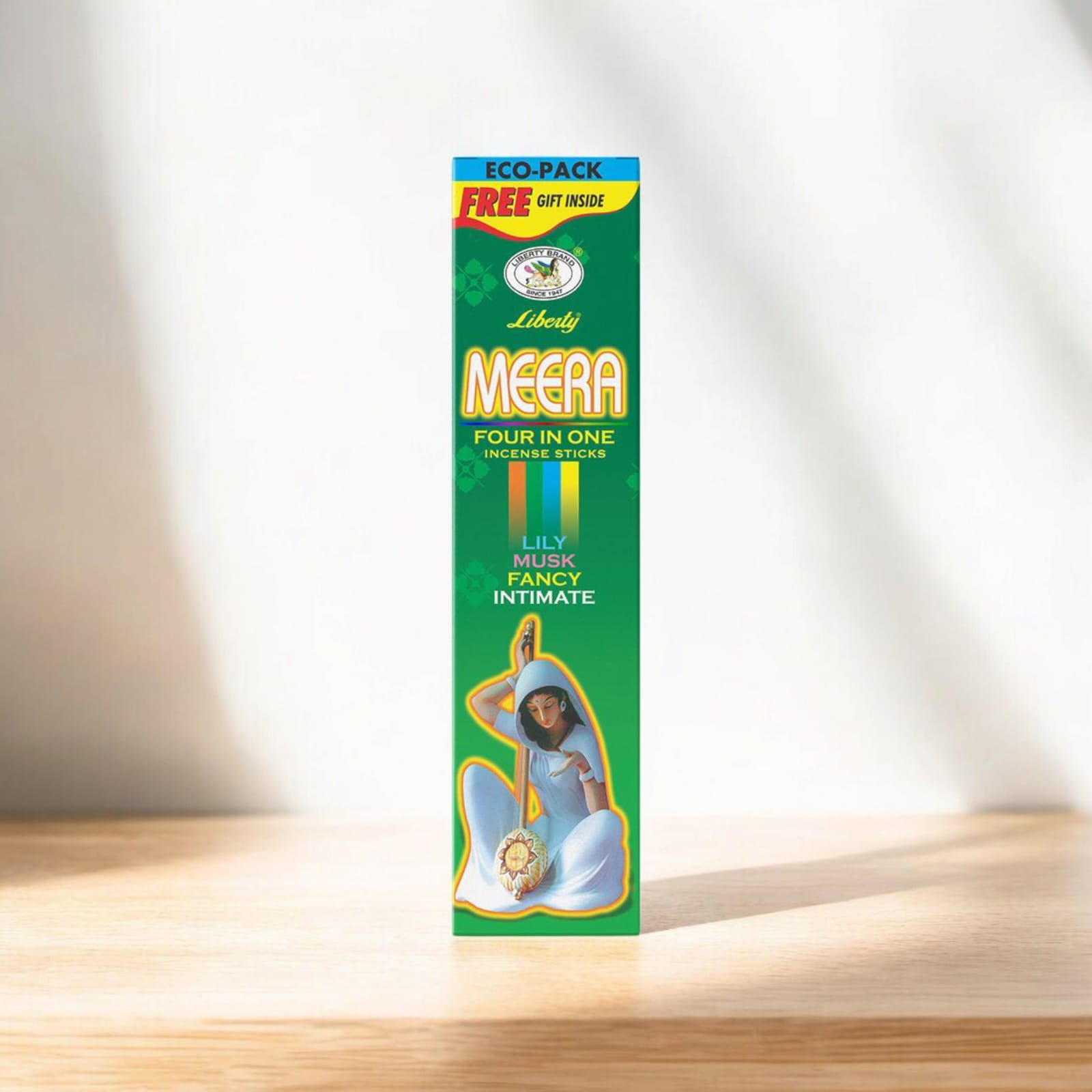 Meera Incense Sticks Economy Pack with Free Gift Inside by Timeshopee