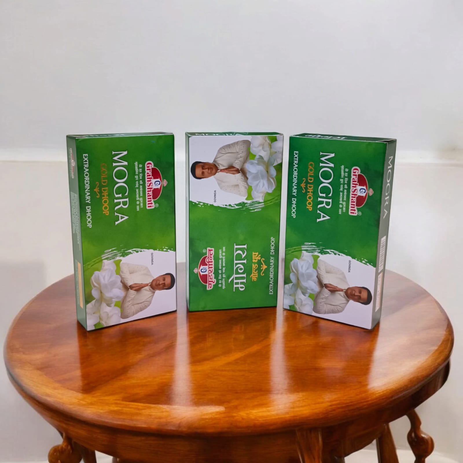 Mogra Gold Dhoop by Grahshanti - Premium 6 Months Pack for Spiritual Use