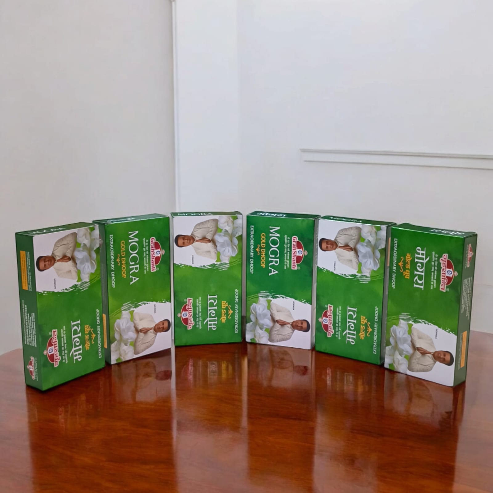 Mogra Gold Dhoop by Grahshanti - Premium 6 Months Pack for Spiritual Use