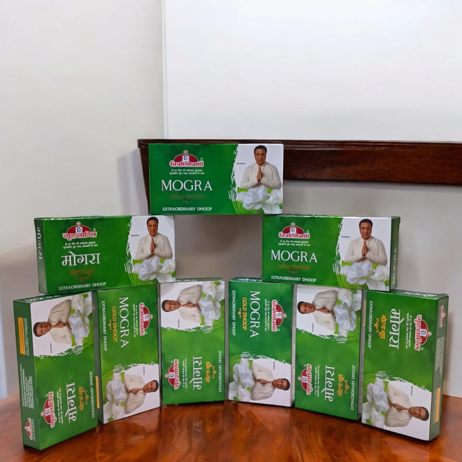 Mogra Gold Dhoop by Grahshanti - Premium 6 Months Pack for Spiritual Use