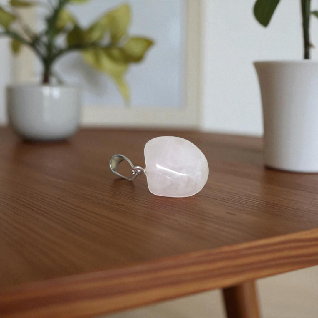 Morganite Pendant with Chain | Daily Wear / Casual / Spiritual Use | Morganite Pendant for Women & Men | Lab Certified