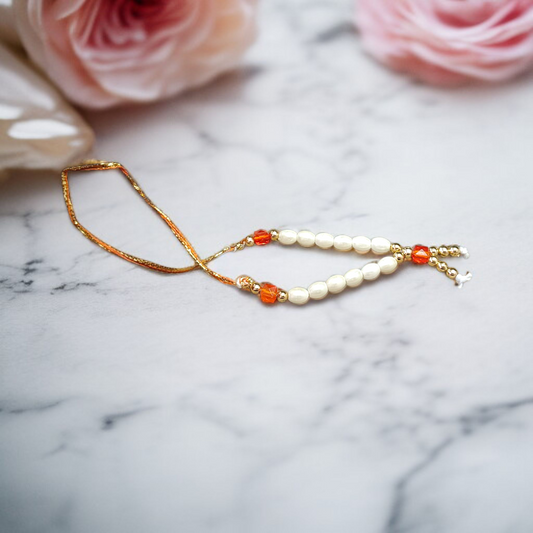 Moti Mala for Temple Use | Colorful Beads | Timeshopee