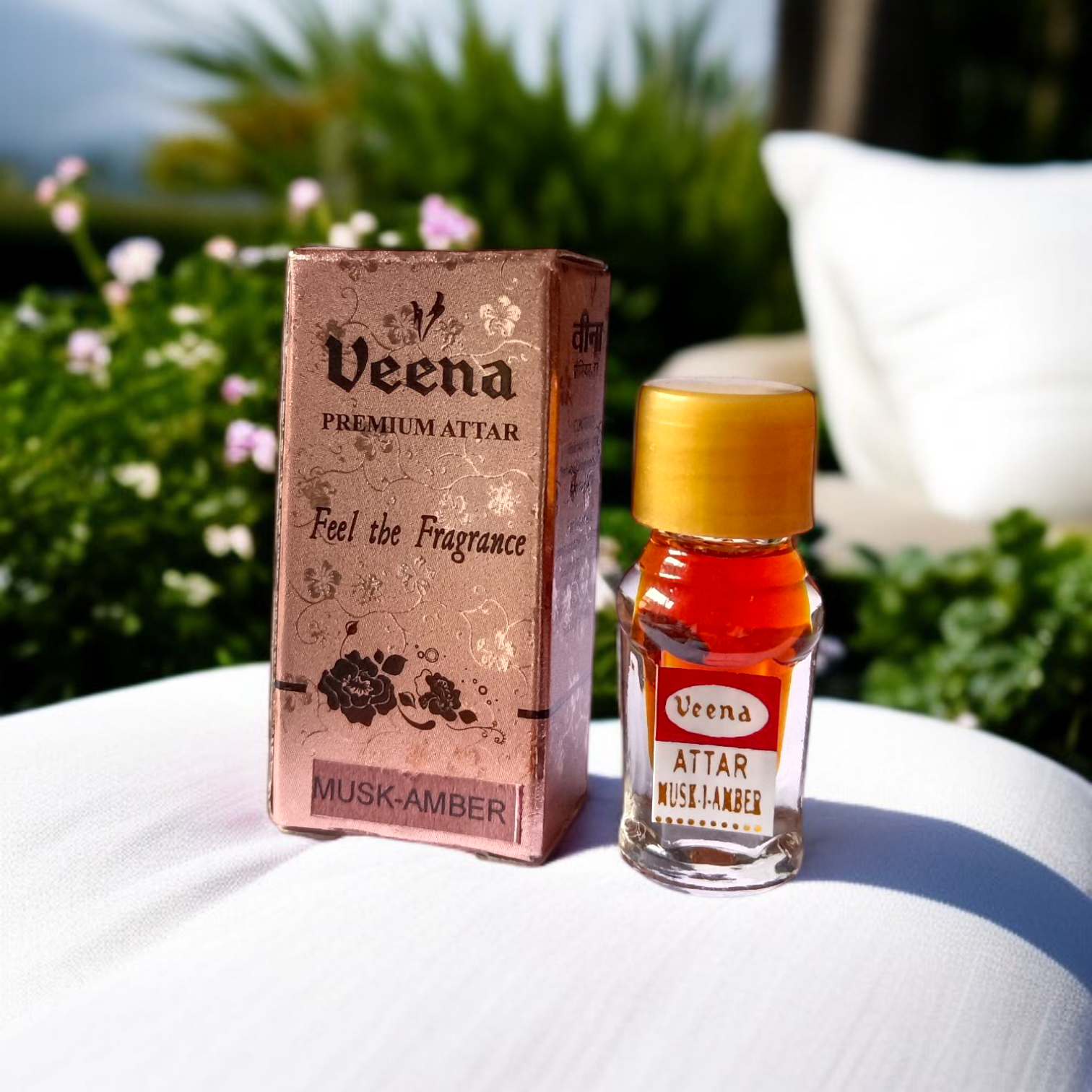 Musk Amber Attar 2ml Premium Perfume Attar by Veena at Timeshopee