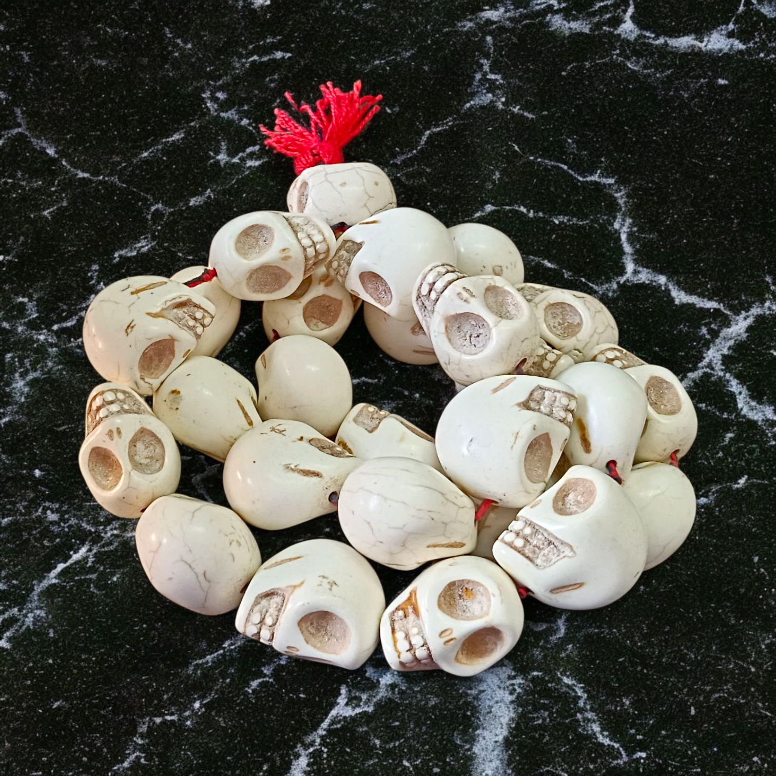 Nar Mund Mala in 54+1 beads and 27+1 beads variants, showcasing the high-quality beads for spiritual practice