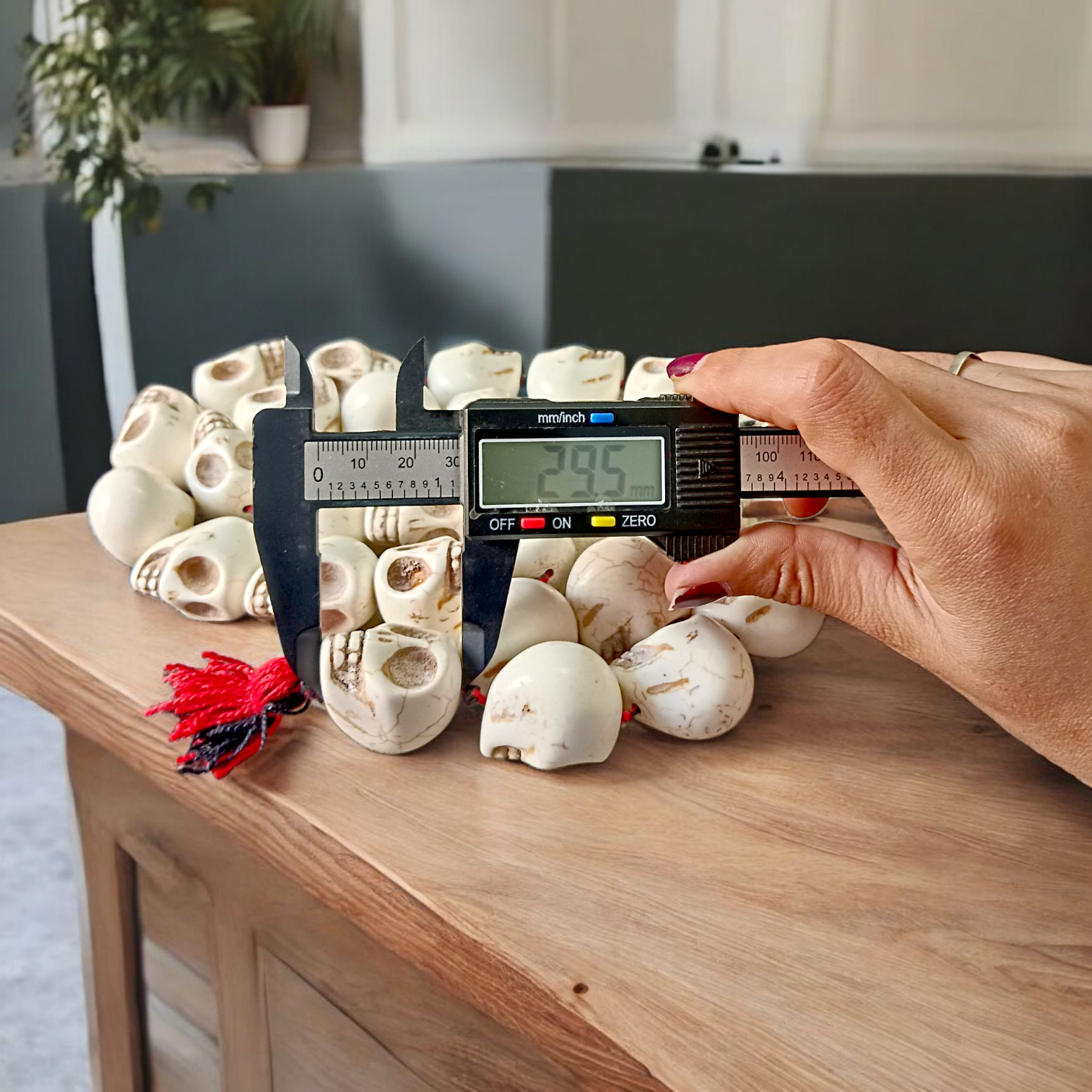 Nar Mund Mala in 54+1 beads and 27+1 beads variants, showcasing the high-quality beads for spiritual practice