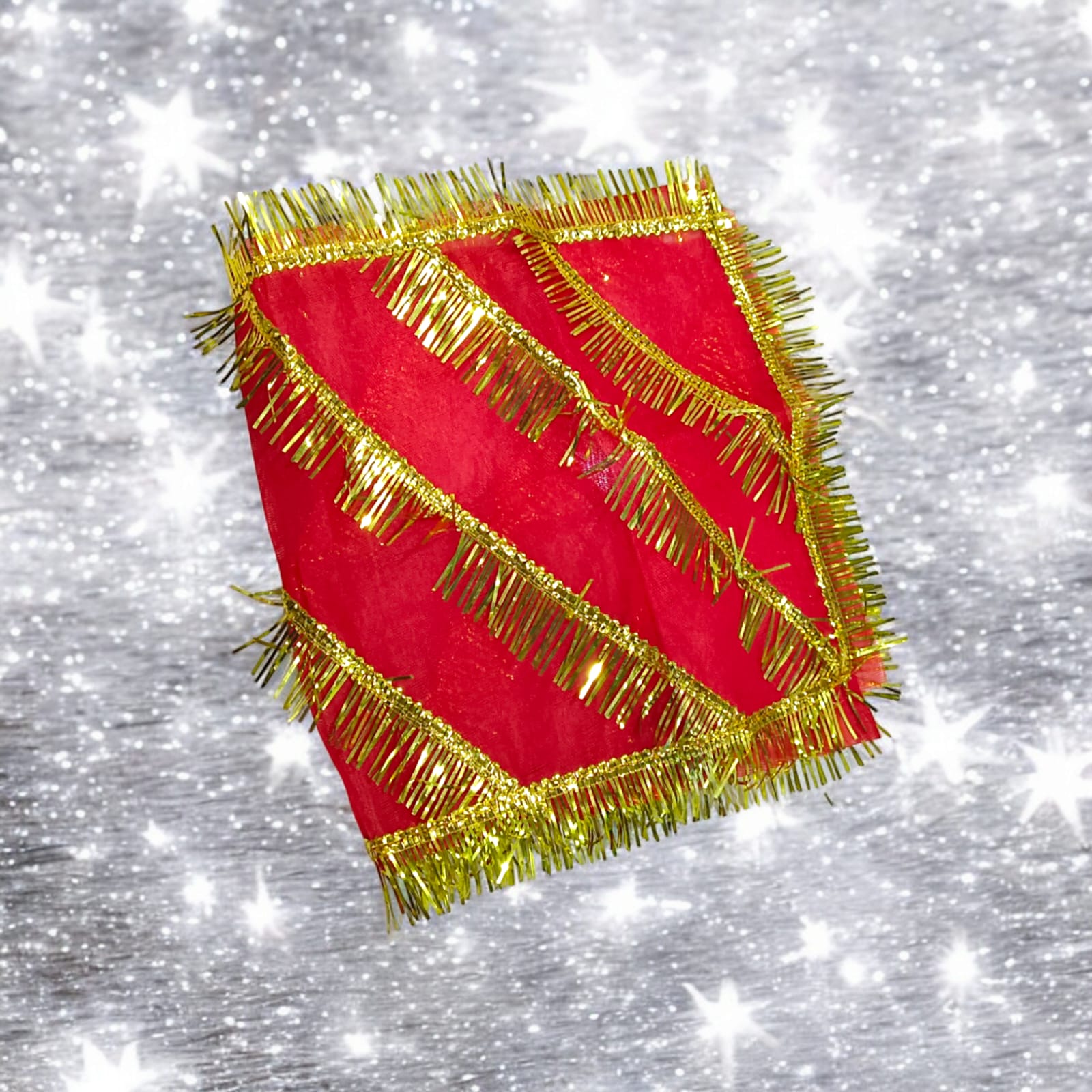 Nariyal Chunni / Jai Mata Di Chuniri for religious rituals, ideal for Navratri, Kanya Puja, and Diwali.