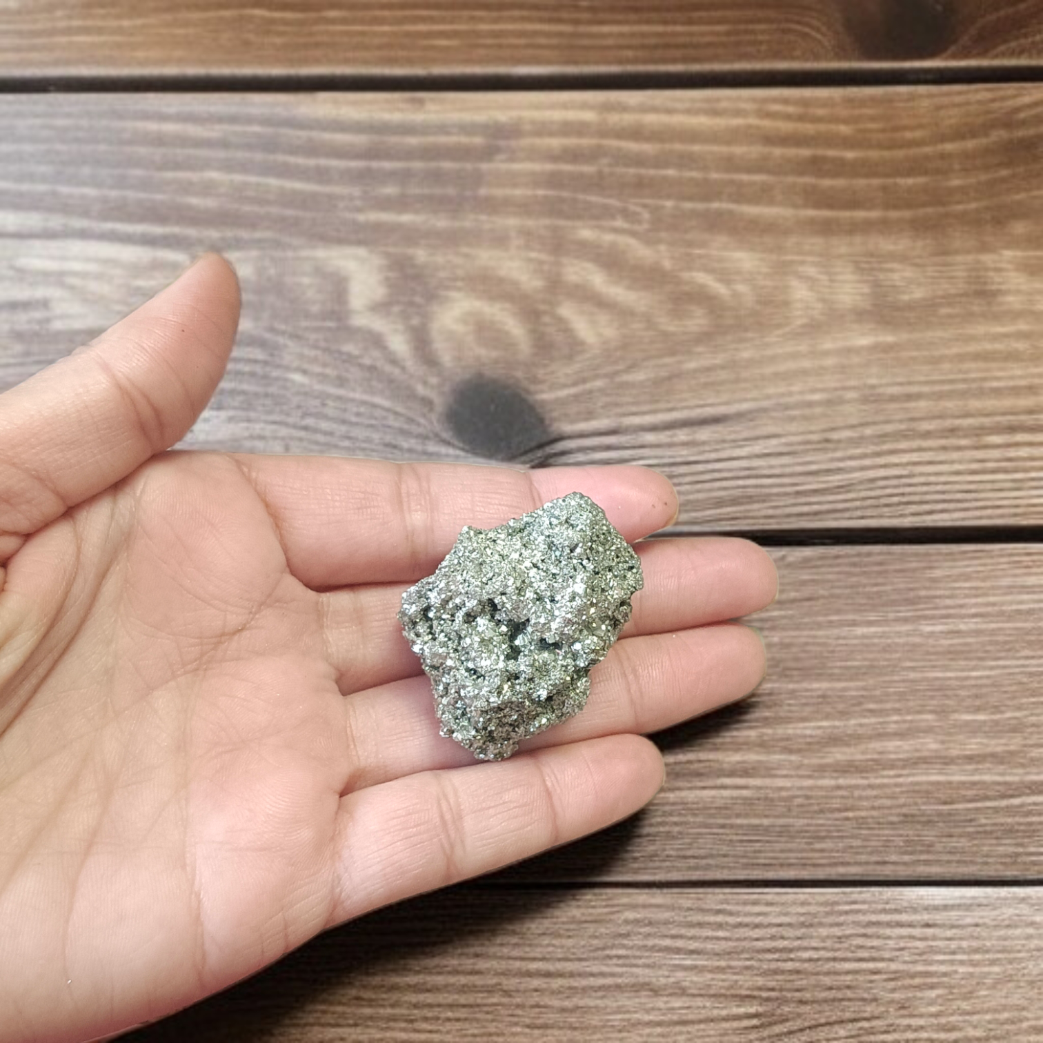 Natural certified raw pyrite crystal cluster for wealth, manifestation, vastu, healing, and protection