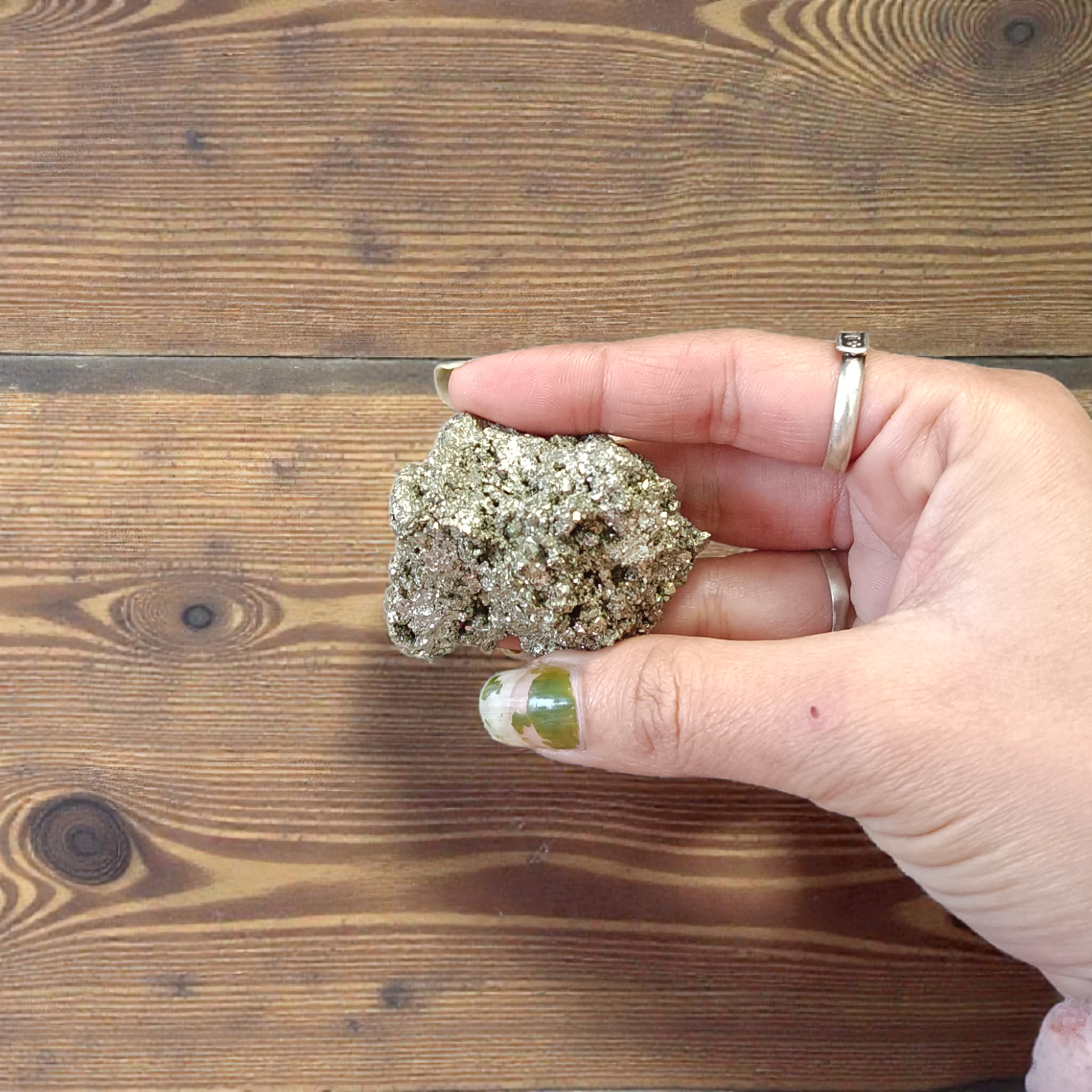 Natural certified raw pyrite crystal cluster for wealth, manifestation, vastu, healing, and protection