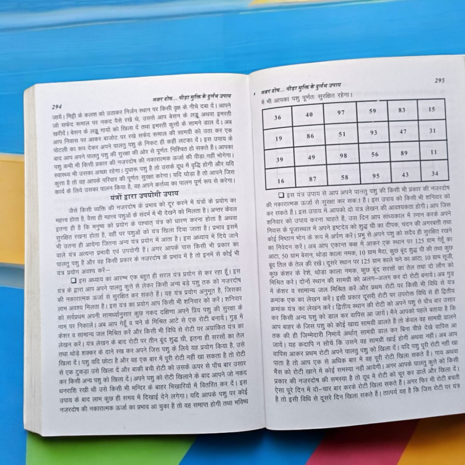 Nazar Dosh Pida Mukti book in Hindi, 318 pages of remedies and spiritual advice for overcoming Nazar Dosh.