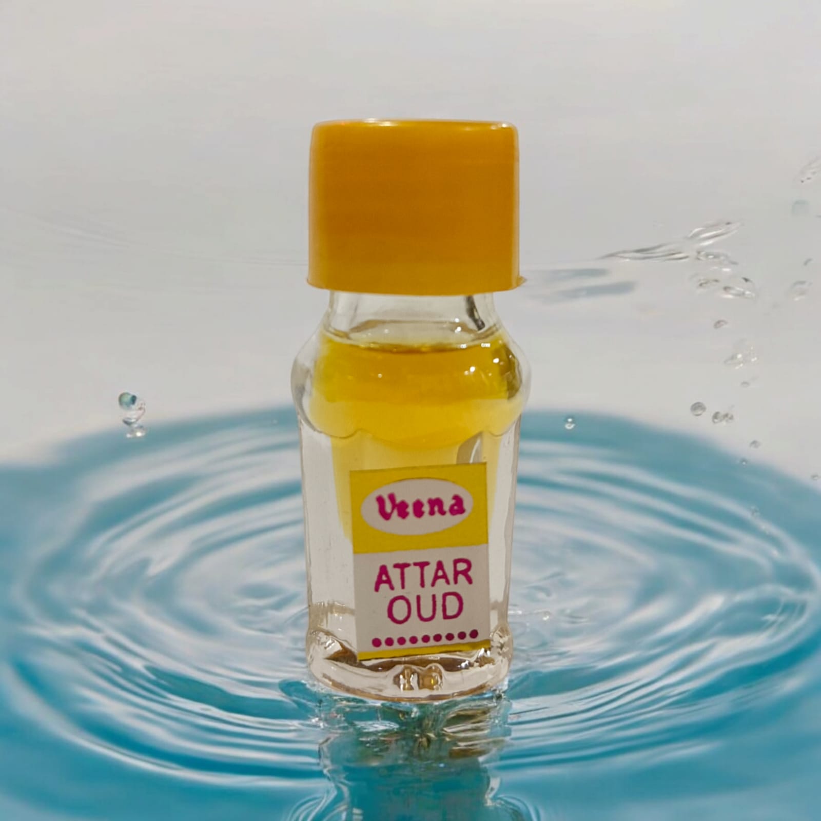 OUD Attar 2ML bottle by Veena, premium alcohol-free perfume for worship by Timeshopee