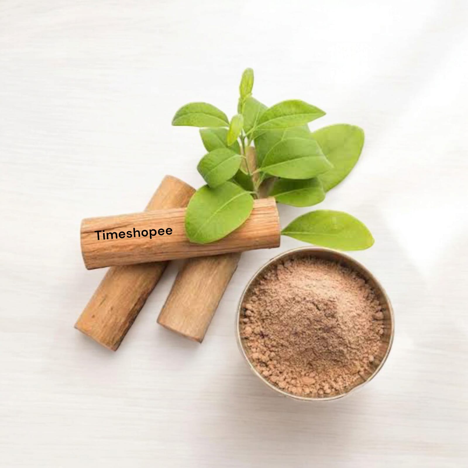 Original sandalwood sticks (Chandan), processed Mysore sandalwood, used for puja, making tilak paste, and for its soothing fragrance.