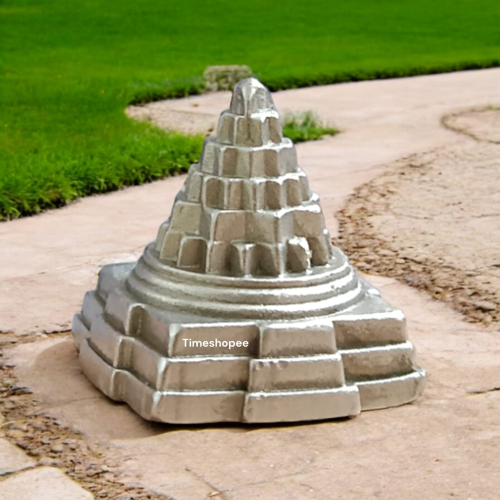 Parad Shri Yantra - 100% Genuine Meru Yantra, Lab Certified, from Timeshopee. A sacred geometric structure crafted from pure mercury for prosperity, energy balance, and spiritual growth