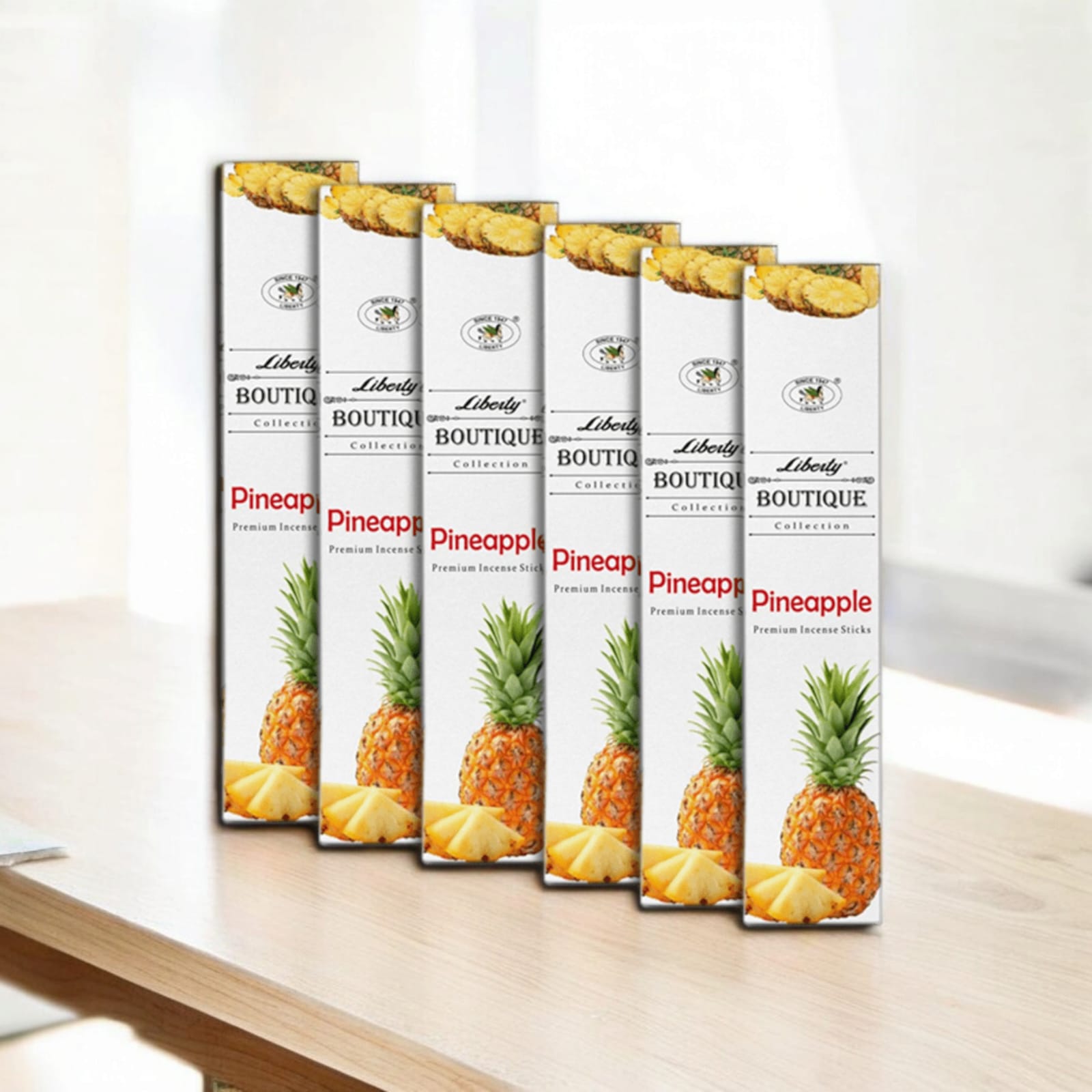 Pineapple Incense Sticks Economy Pack | 9 Inches Long | Timeshopee