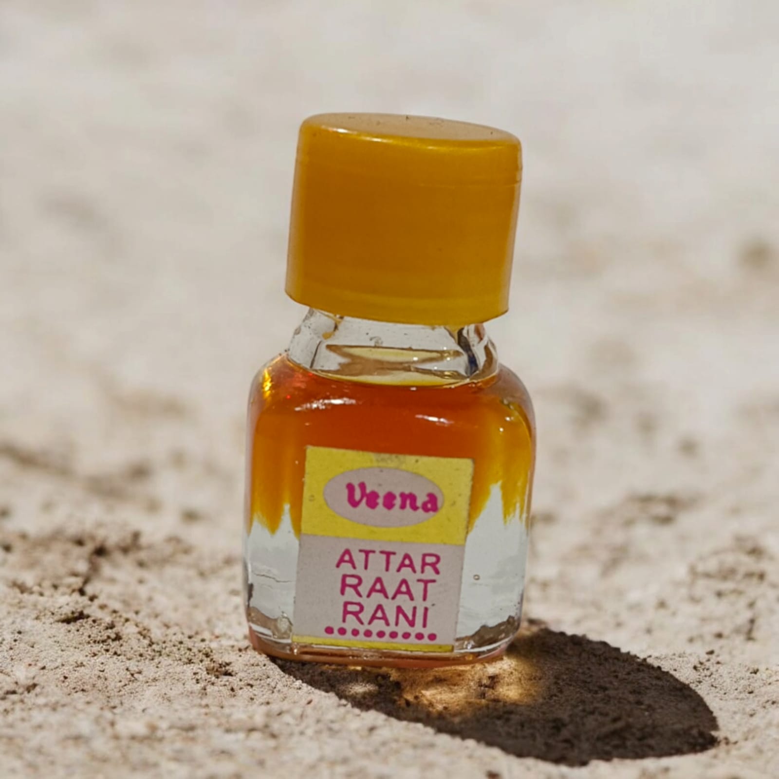 Raat Rani Attar 2ml by Veena - Premium alcohol-free perfume with a long-lasting, natural fragrance, perfect for worship and daily use, available at Timeshopee.