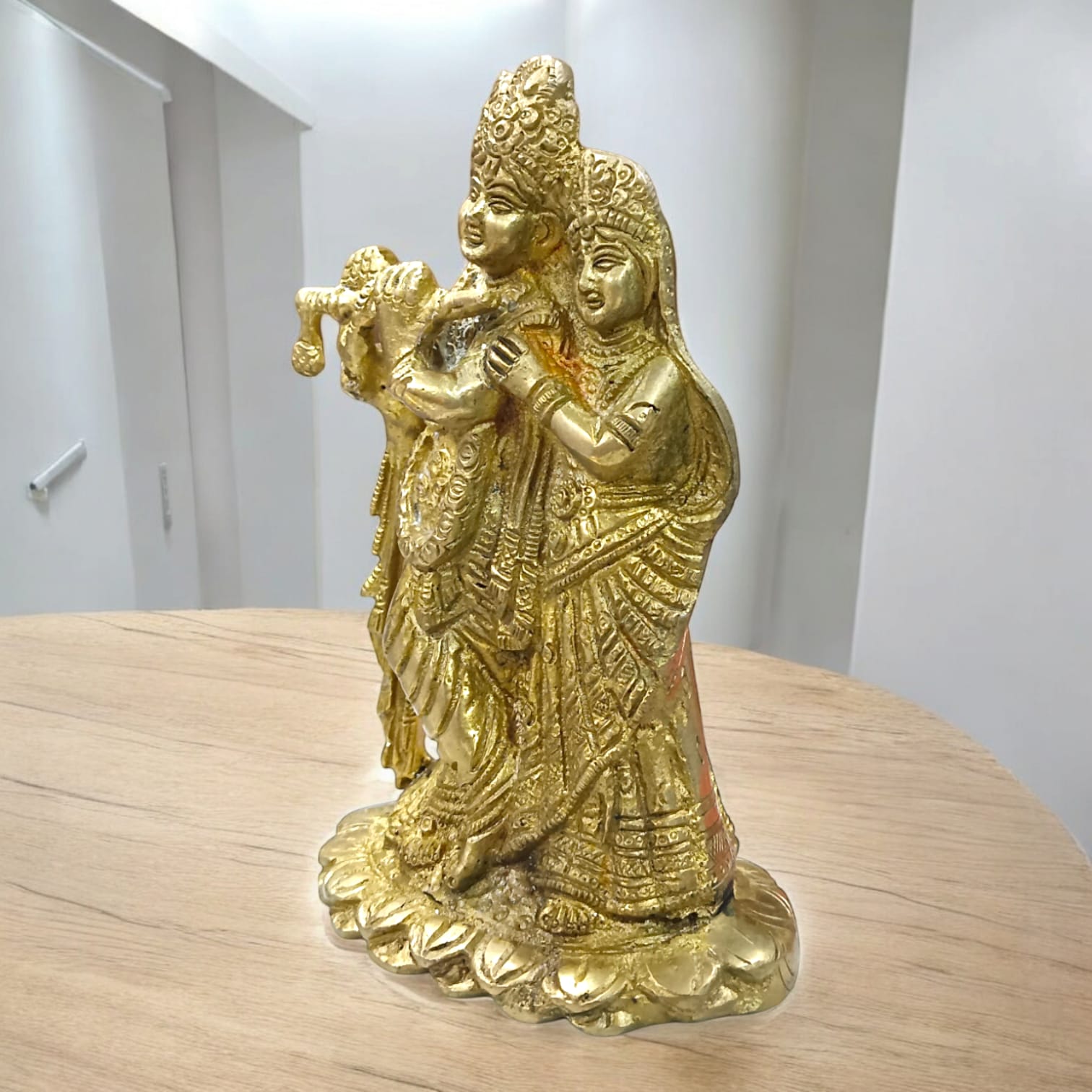 Radha Krishna Brass Idol | Radha Krishna Murti | Timeshopee