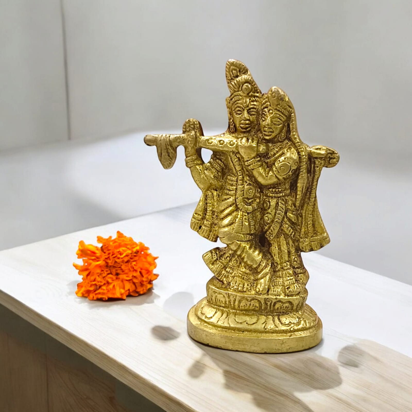 Radha Krishna Brass Idol | Radha Krishna Murti | Timeshopee