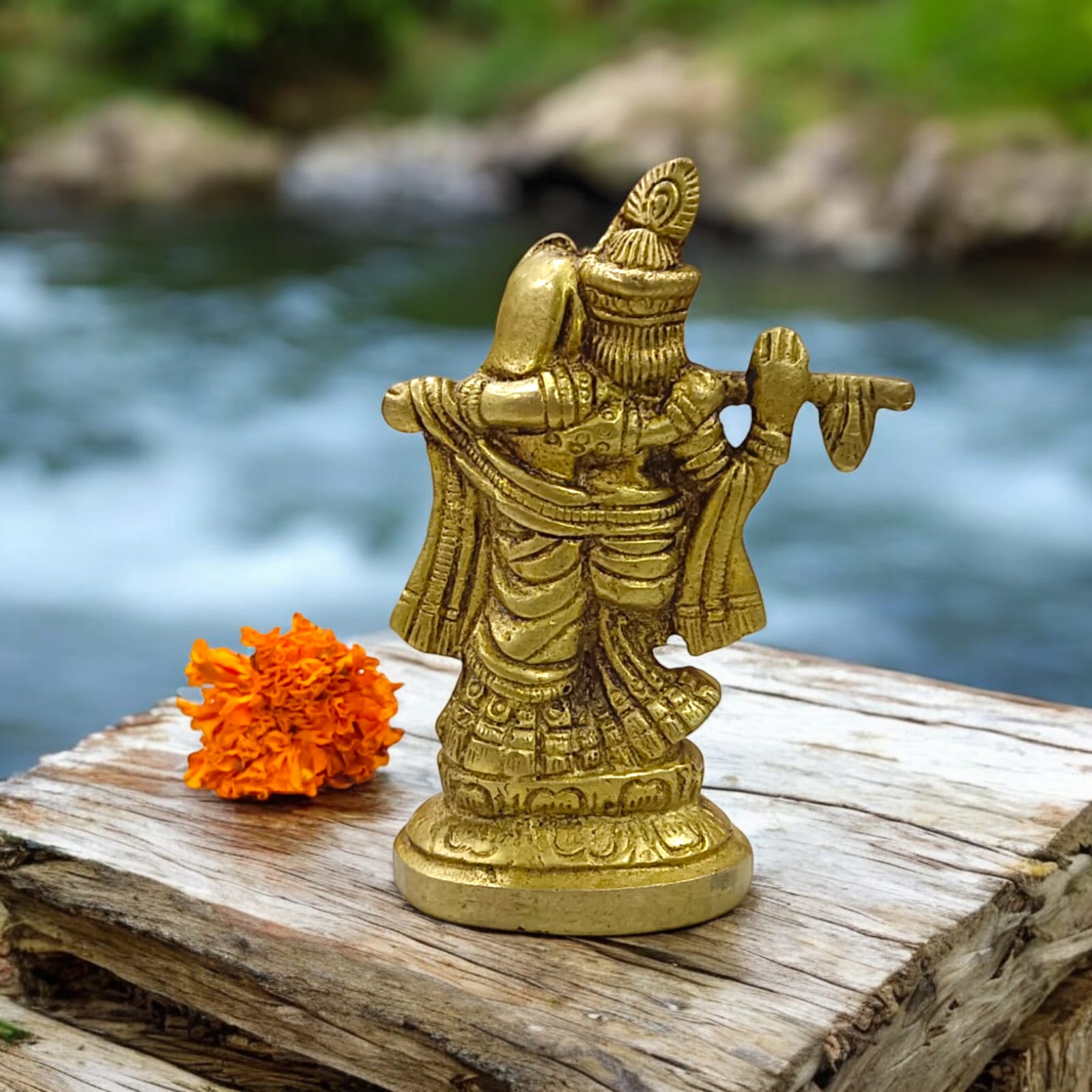 Radha Krishna Brass Idol | Radha Krishna Murti | Timeshopee