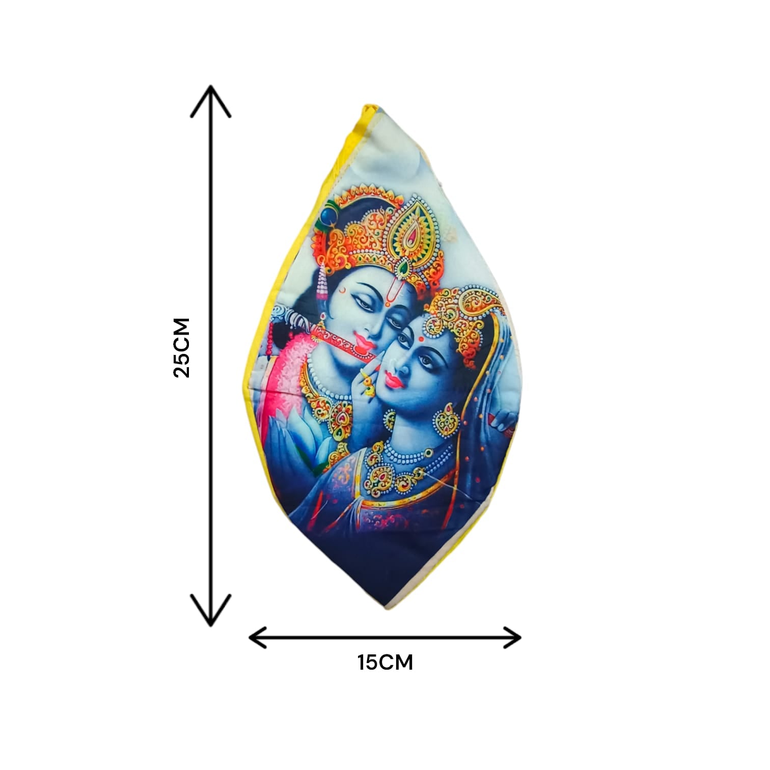 Radha Krishna Gomukhi Bag with Digital Colorful Print from Timeshopee