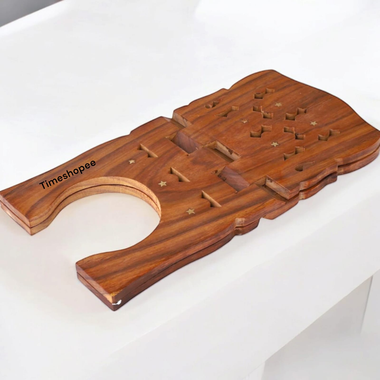 Rahel Wooden Book Reading Stand | Large and Standard Sizes | Timeshopee