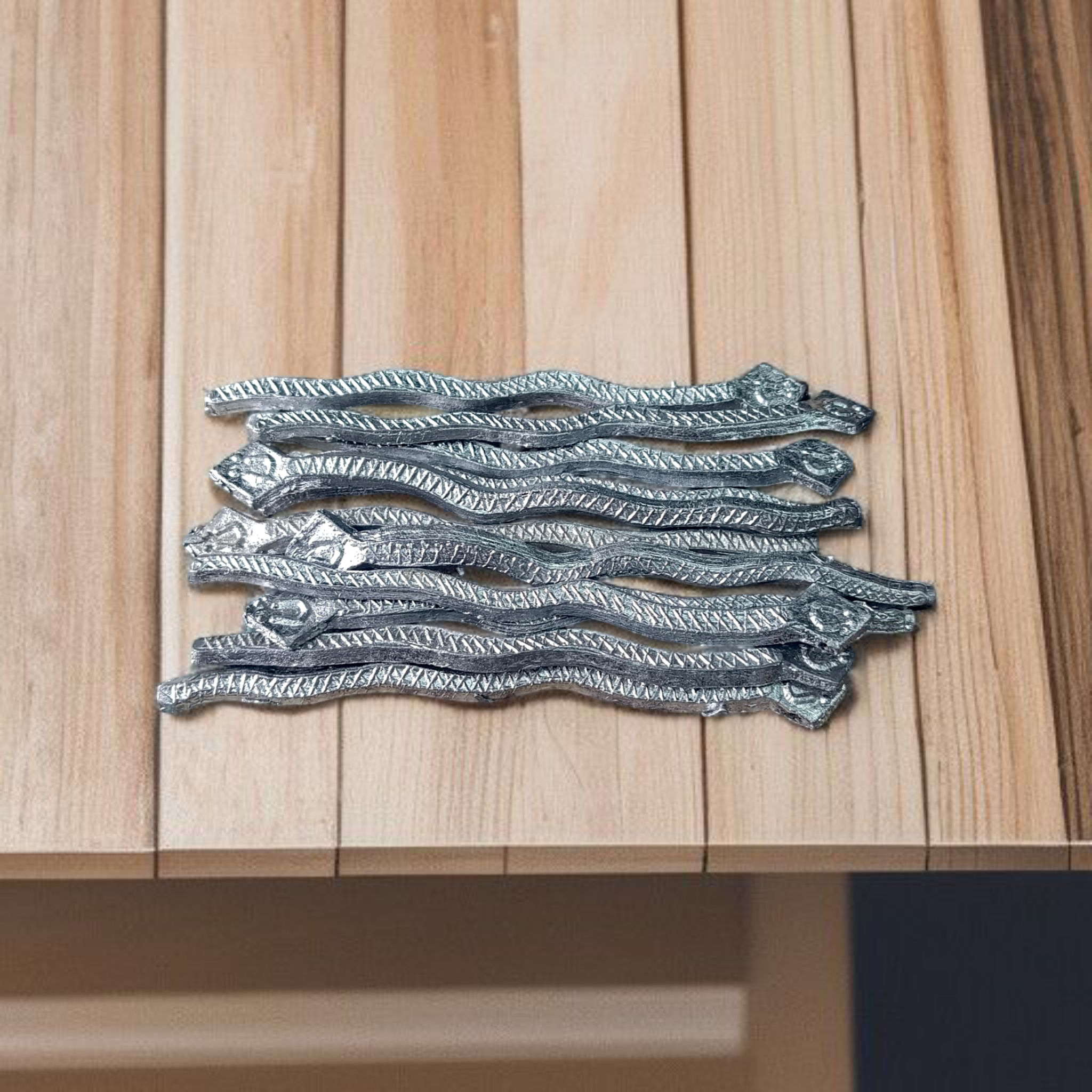 Ranga Naag Lead Snake Figurine for Kaal Sarp Dosh Remedies