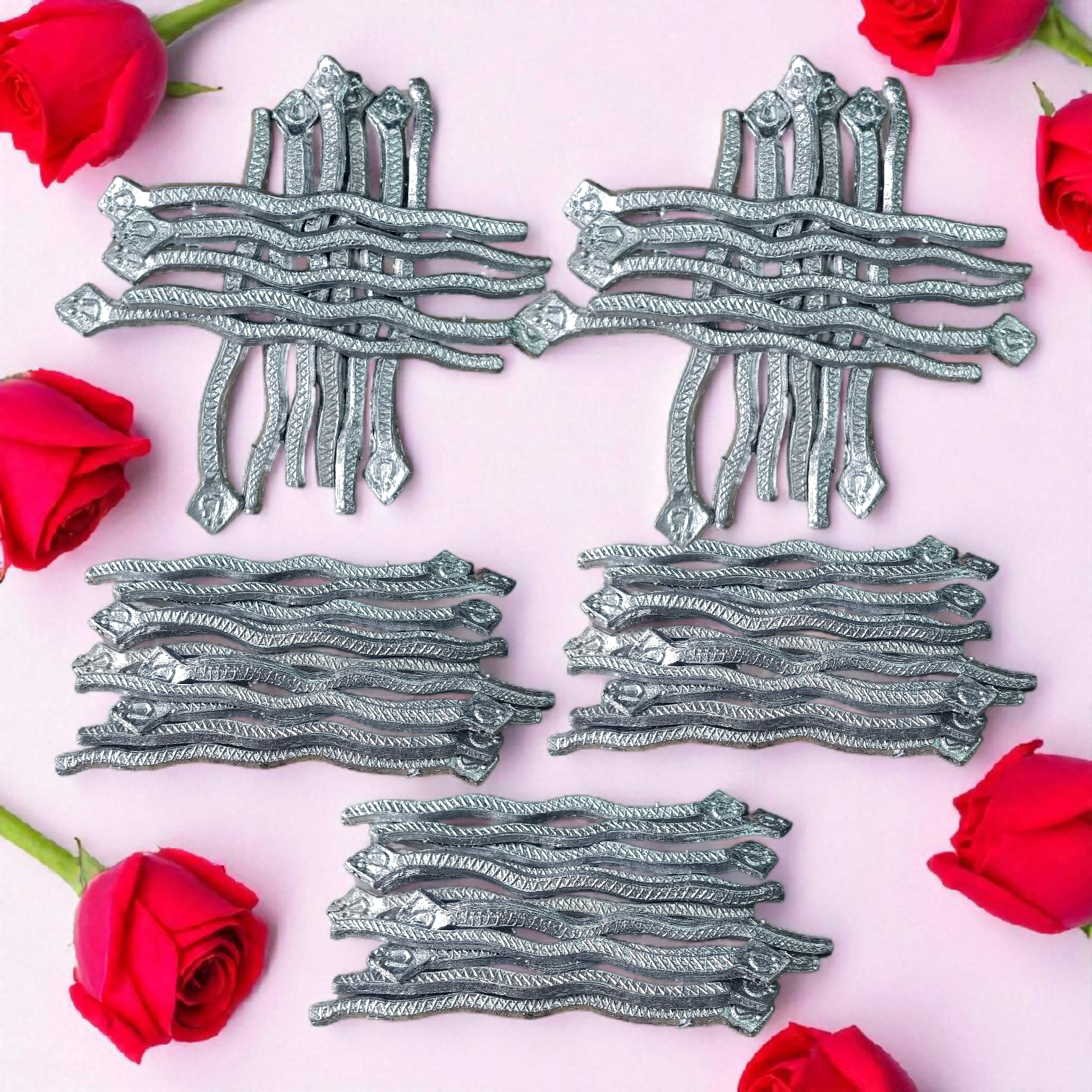 Ranga Naag Lead Snake Figurine for Kaal Sarp Dosh Remedies