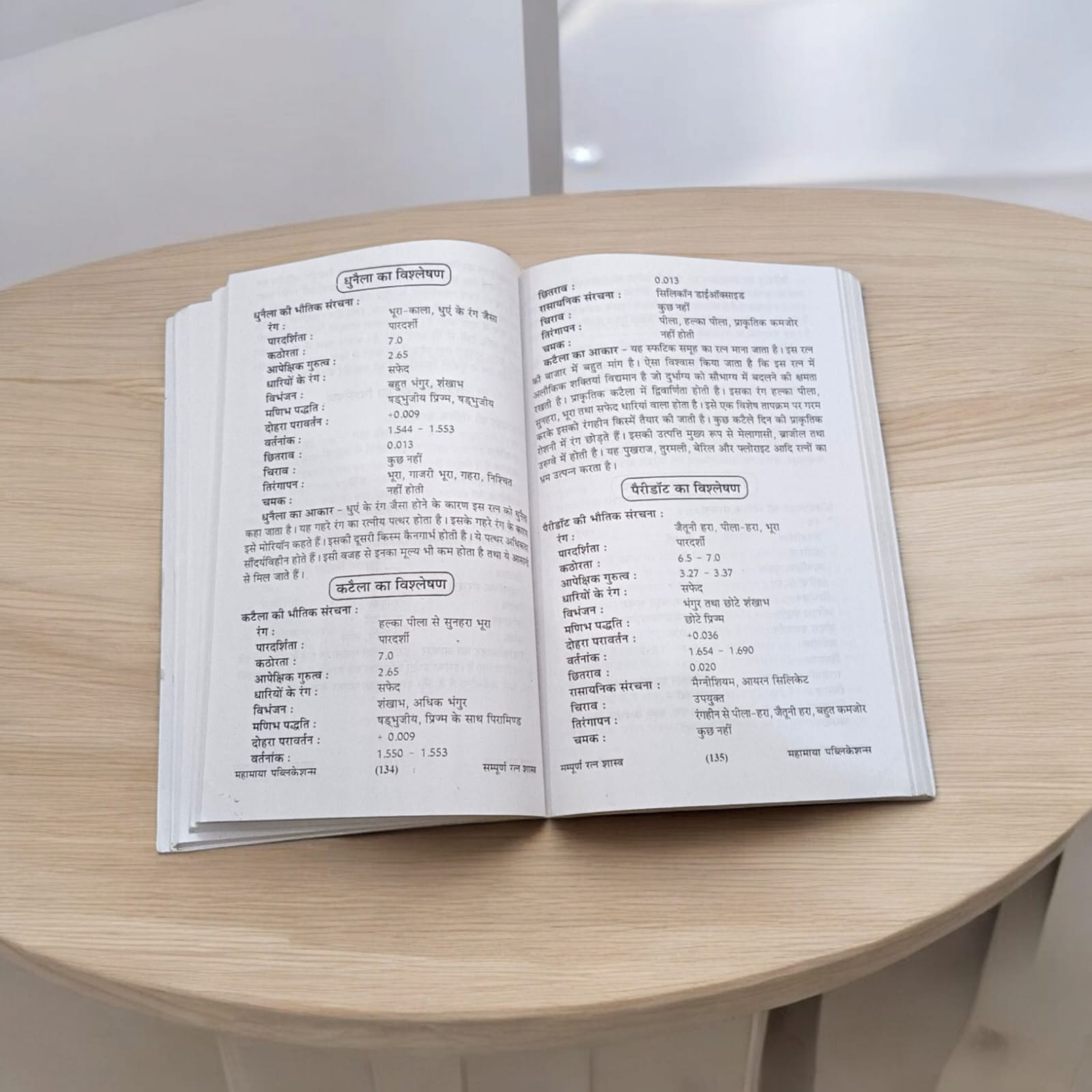 Ratan Shastra Complete Gemstone Knowledge Hindi Book by Timeshopee