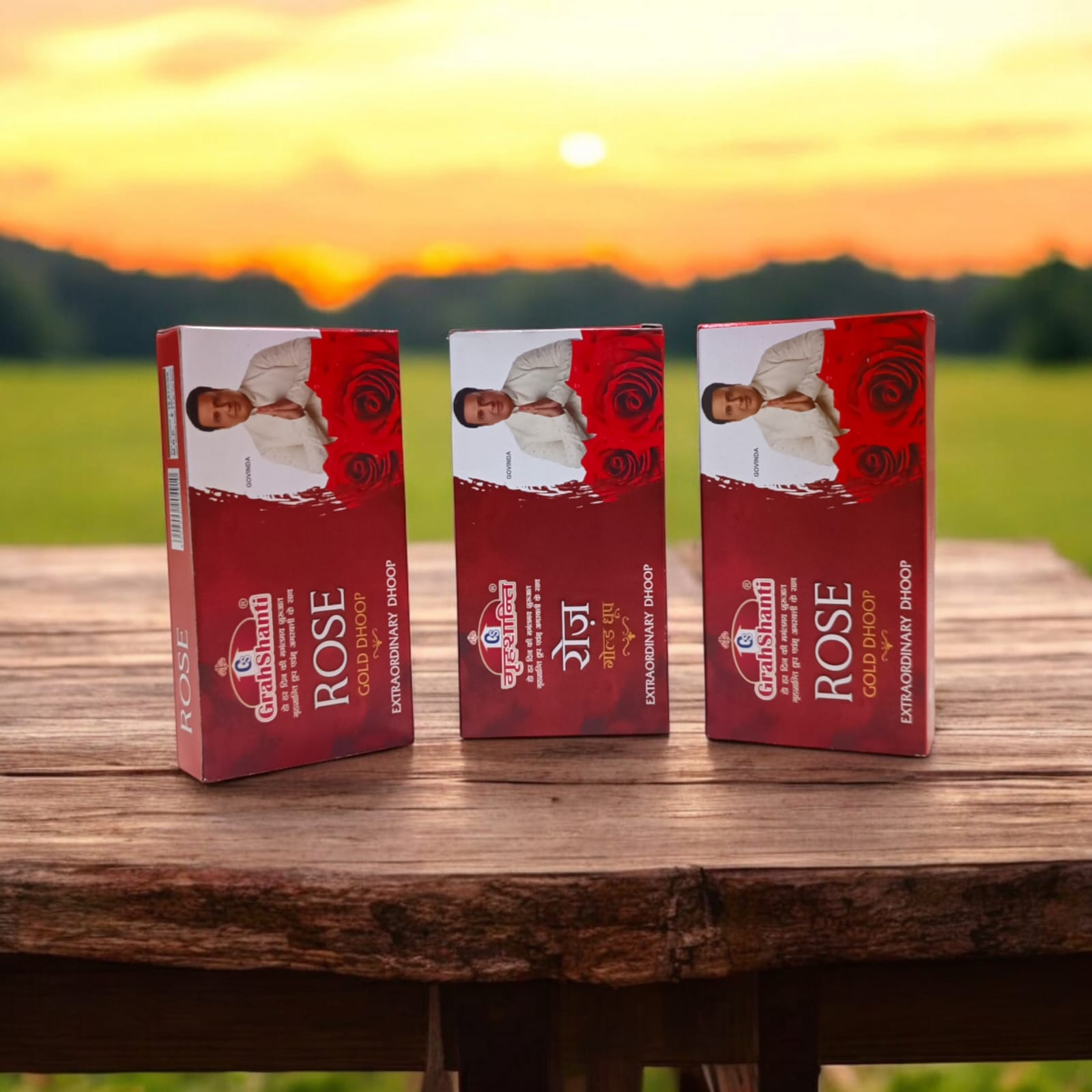 Rose Gold Dhoop by Grahshanti - Premium 6 Months Pack for Puja