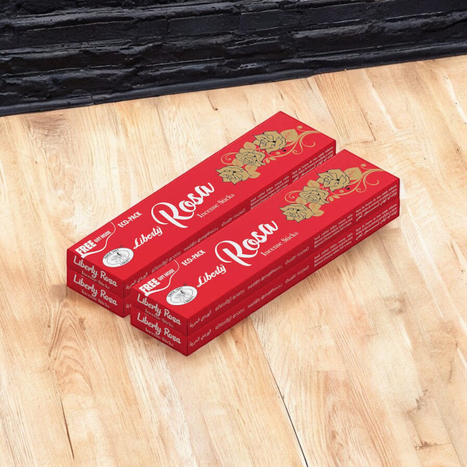 Rose Incense Sticks | 9 Inches | Economy Pack | Free Gift Inside | Timeshopee
