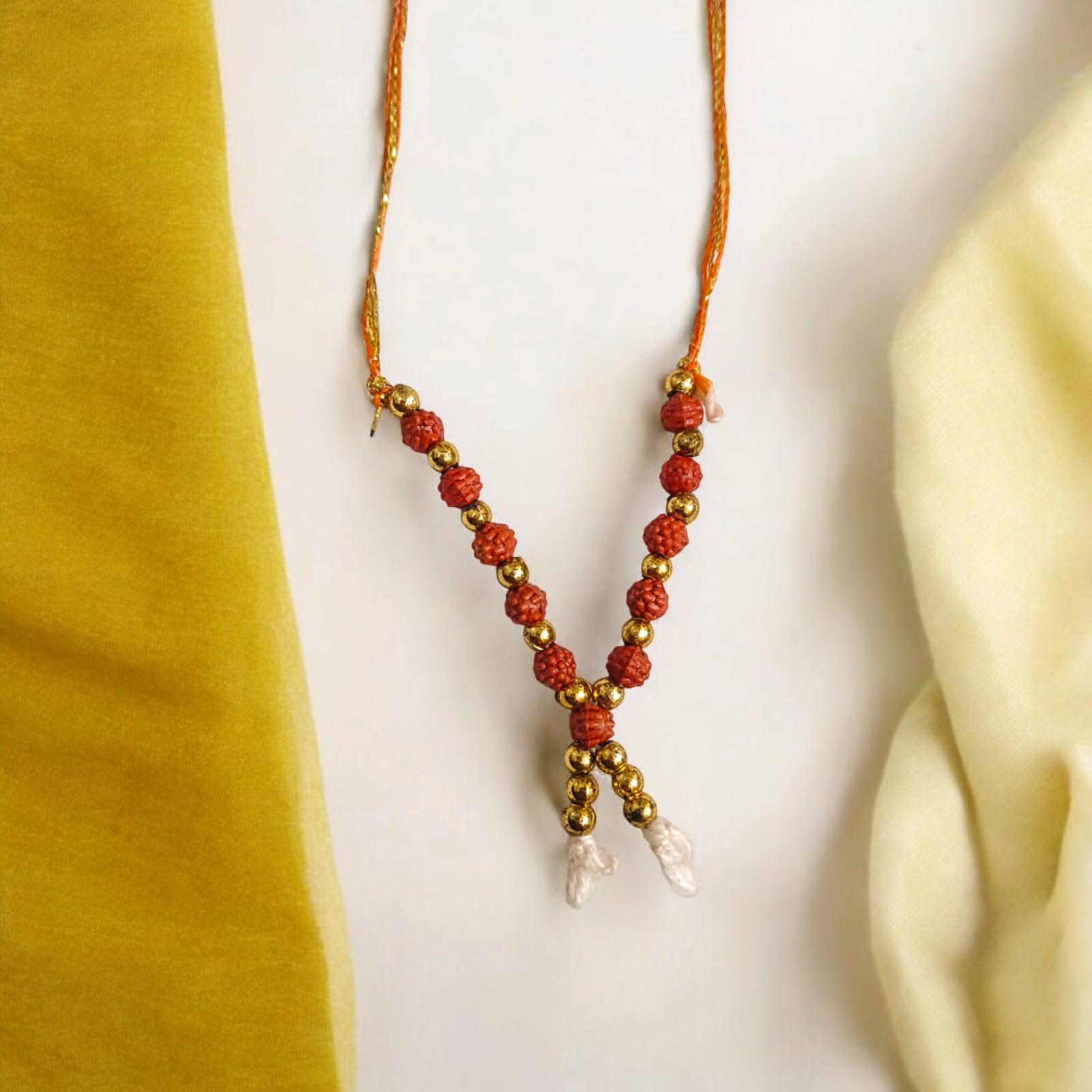 Rudraksha Mala Garland for Laddu Gopal with Small Beads