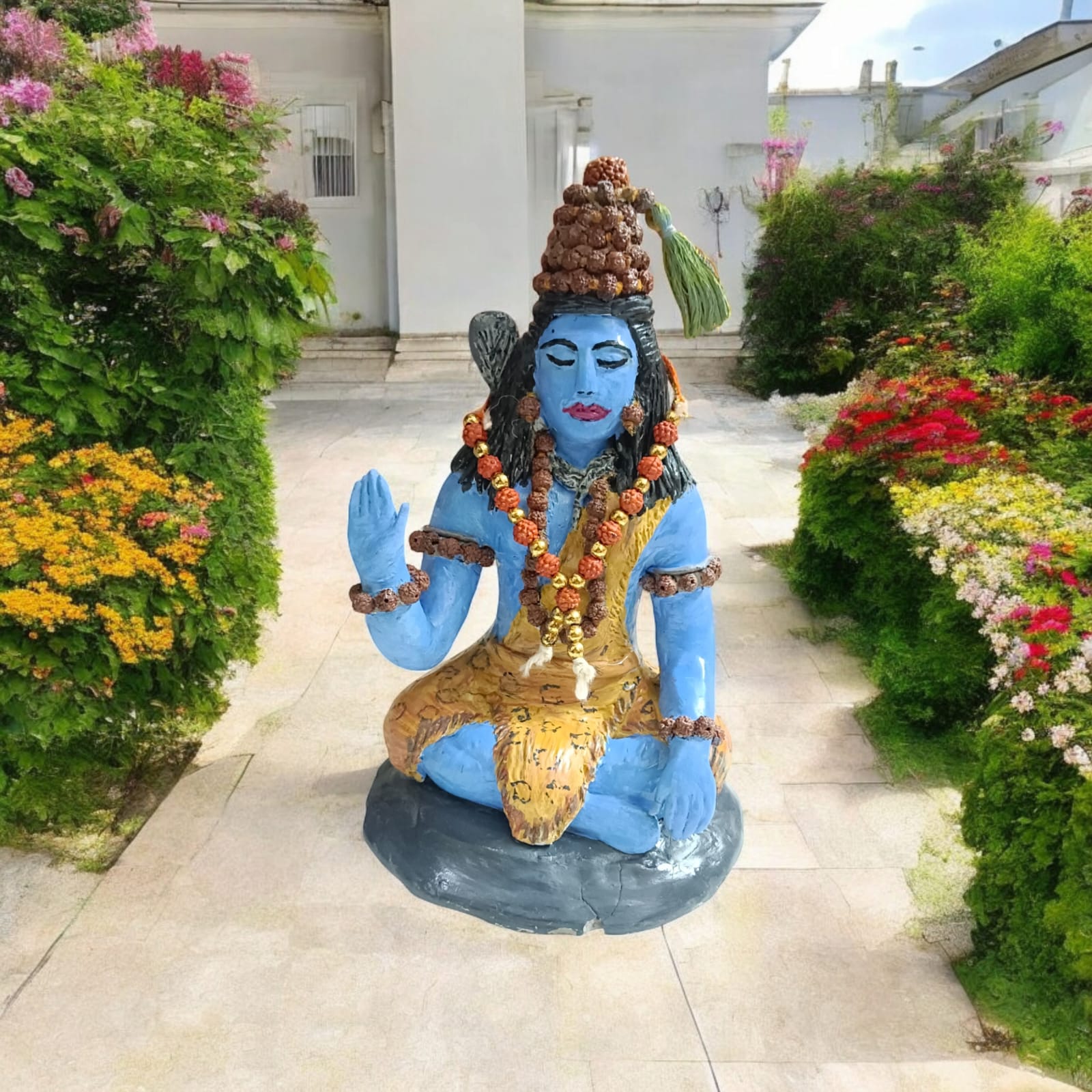 Rudraksha Mala Garland for Laddu Gopal with Small Beads