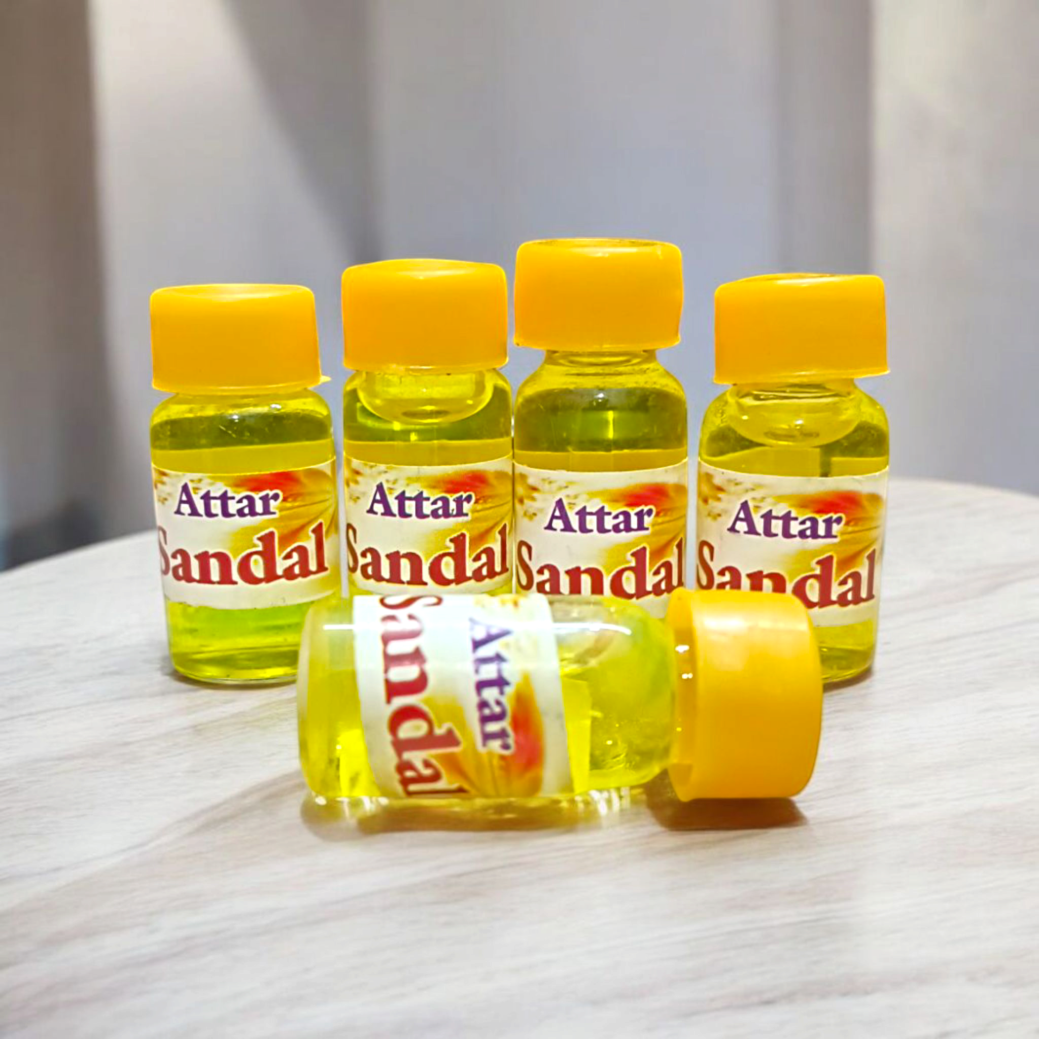 Sandal Attar 4ML – Natural Chandan Itra Perfume for Worship and Daily Use