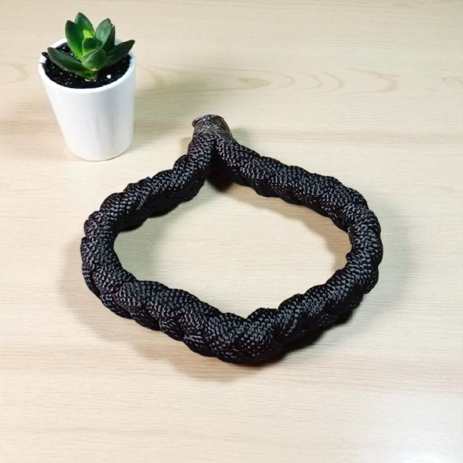 Set of 2 Handmade Black Dhaga Bracelets – adjustable evil eye protection thread for rituals and daily wear