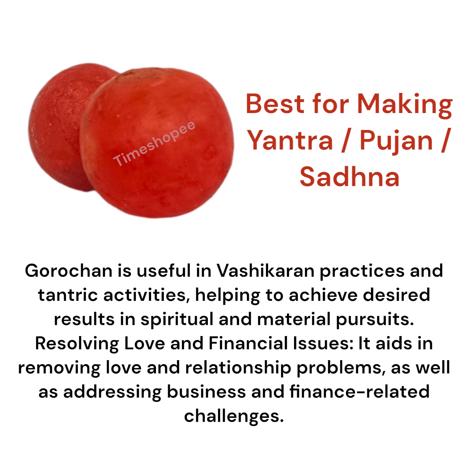 Set of 2 Original Gorochan (Gaulochan Balls) from Timeshopee, used for health, protection, and resolving relationship issues.