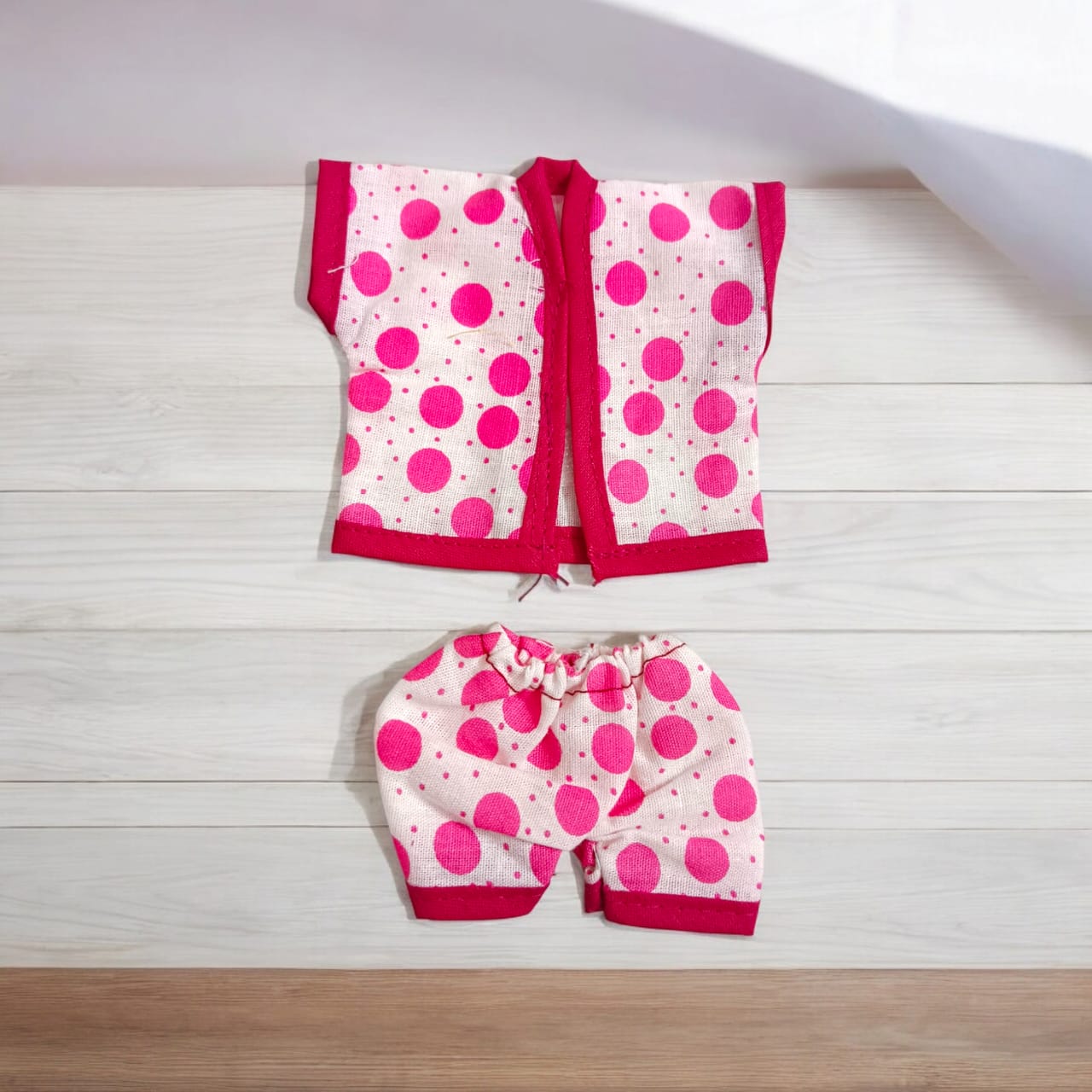 Set of 3 soft cotton night suits for Laddu Gopal, featuring Western designer patterns, perfect for Bal Gopal sizes 0-2.