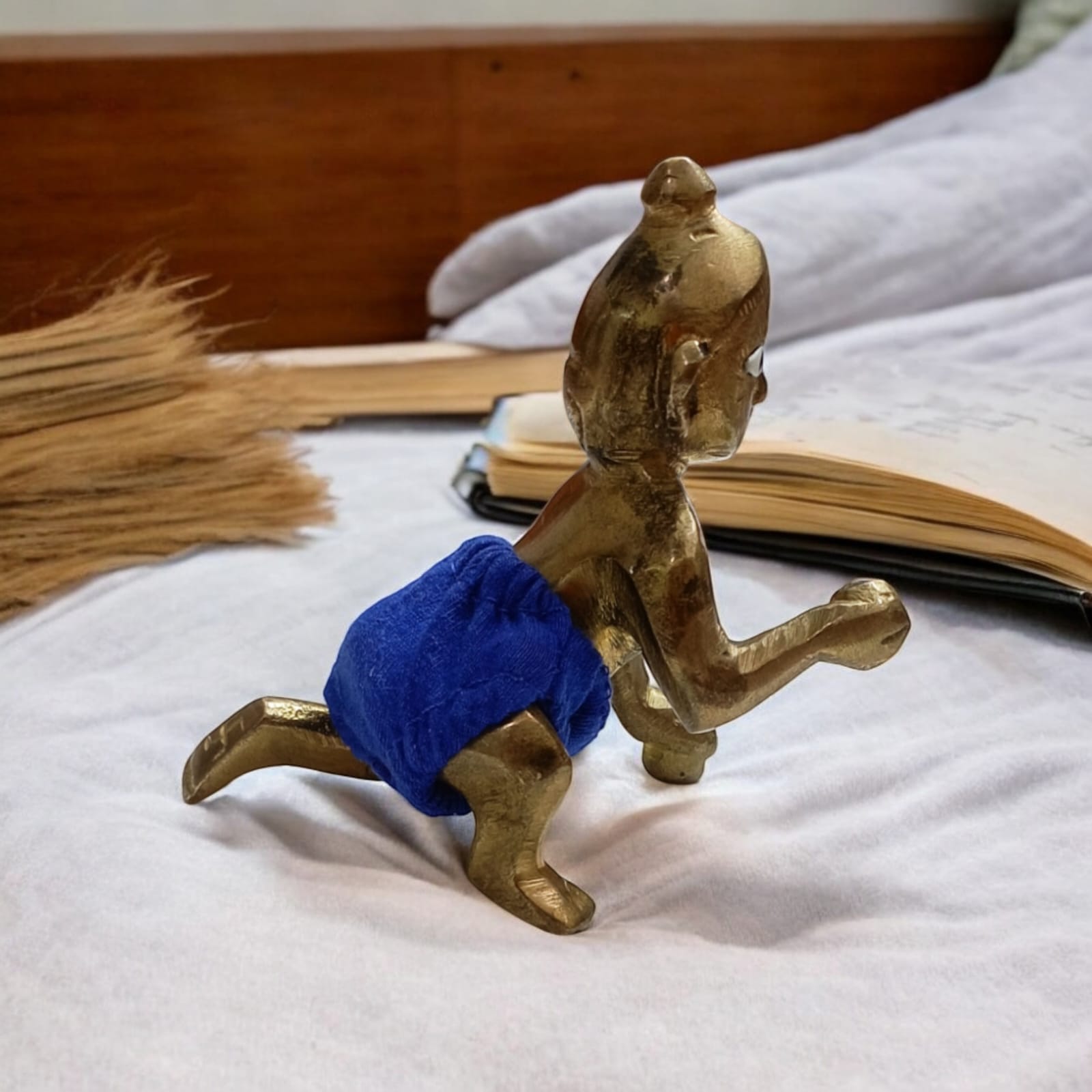 Set of 5 multi-color nickers for Laddu Gopal 0 No., soft and comfortable chaddi night dress for Laddu Gopal idol.