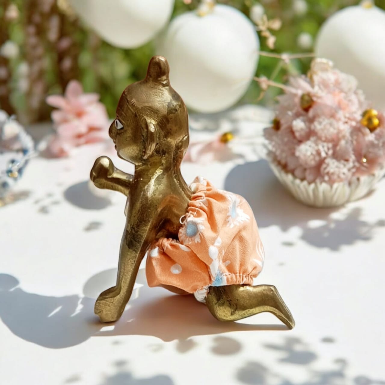 Set of 6 multi-color nickers for Laddu Gopal 5-6 No., comfortable night dress chaddi for Bal Gopal idols.