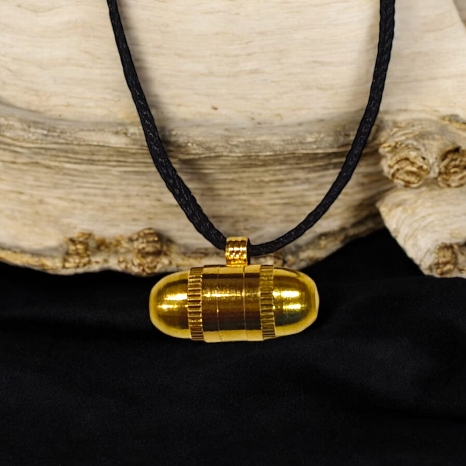 Pure Copper and Golden Metal Stylish Taweez | Spiritual Amulet with Free Bhojpatra Sheet for Taweez | Spiritual Taweez Set of 5 | Timeshopee