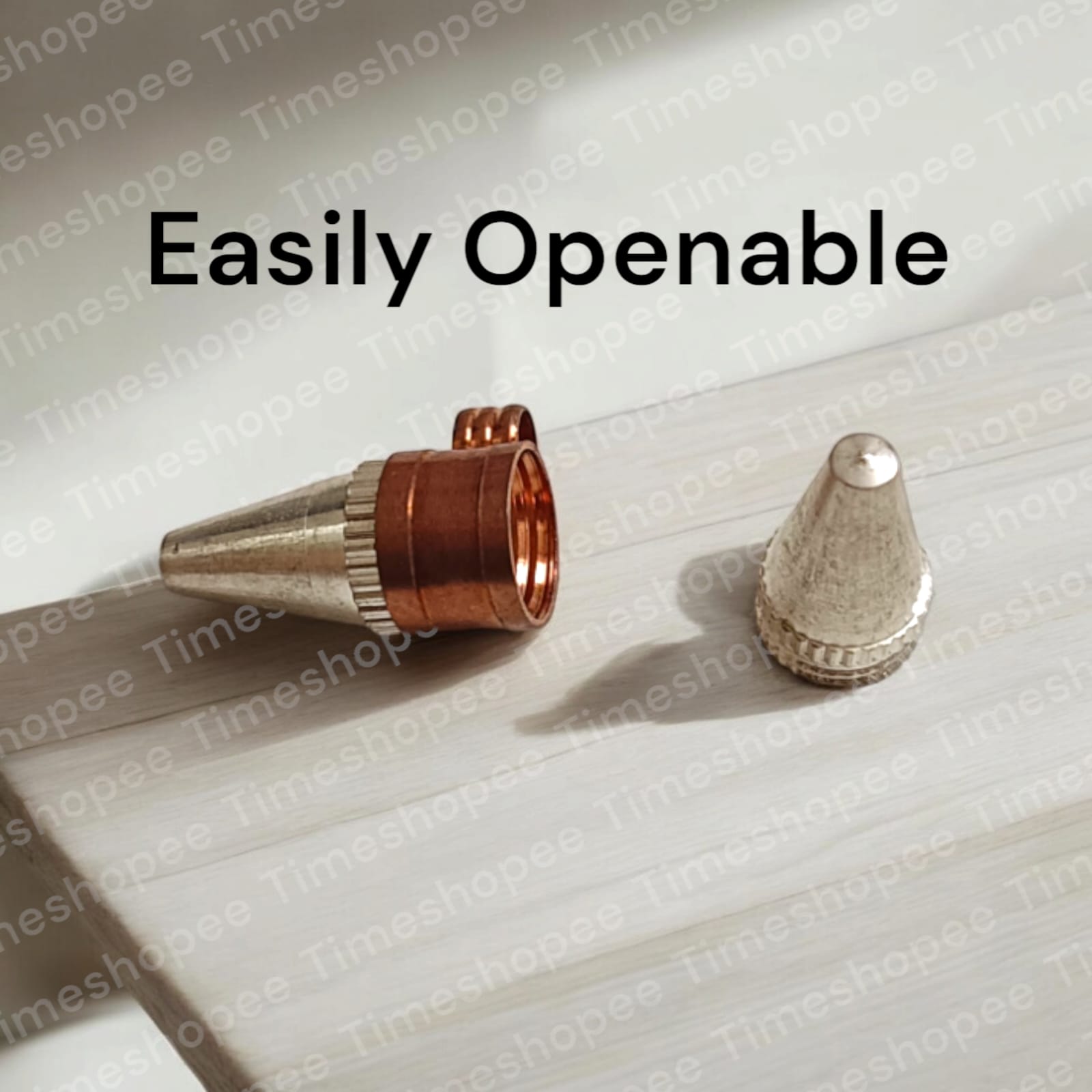 Set of five Triloh Taweez amulets made from iron, copper, and silver, with a Bhojpatra sheet, highlighting their multi-metal design and spiritual significance.