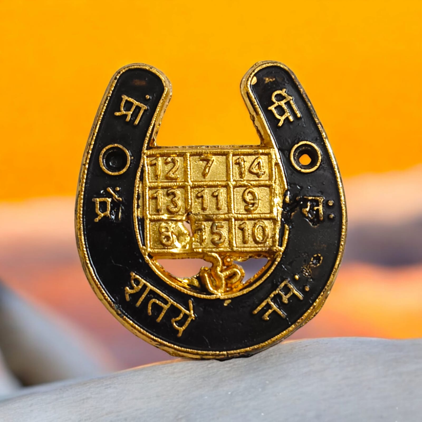 Shani Kavach Set for Shani Pujan, including sacred Kavach and Pujan instructions for donation every Saturday.