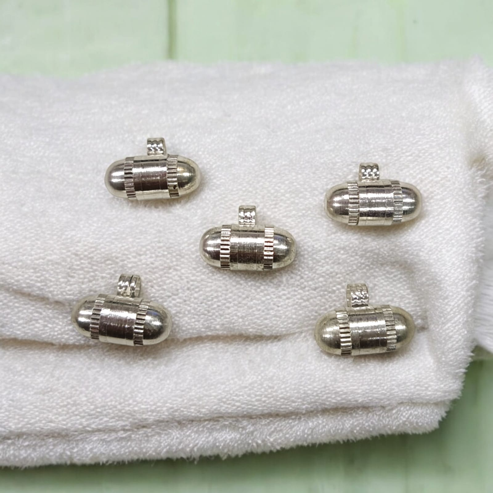 Small Size Taweez Set of 5 for Children and Girls - Elegant Design with Bhojpatra by Timeshopee