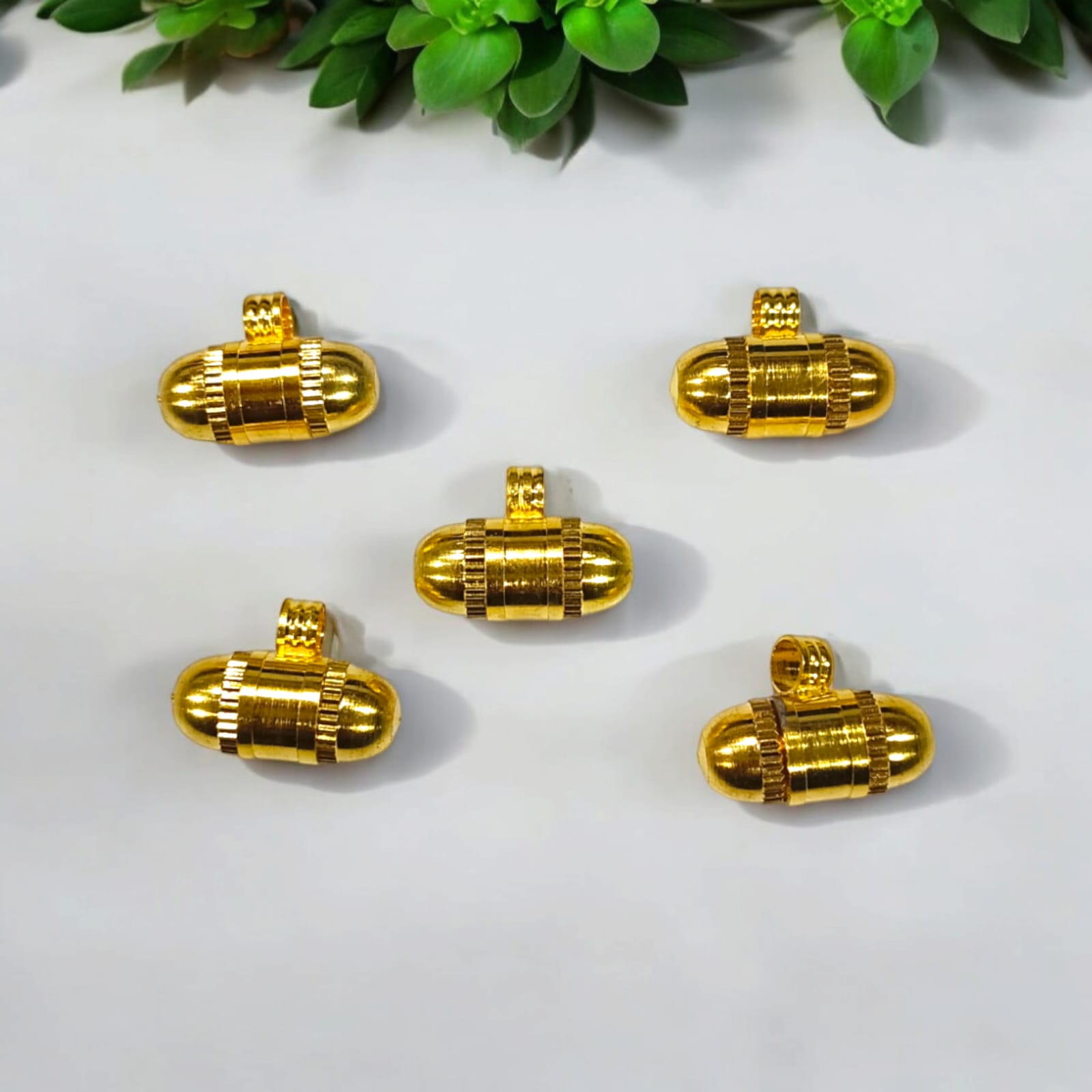 Small Size Taweez Set of 5 for Children and Girls - Elegant Design with Bhojpatra by Timeshopee