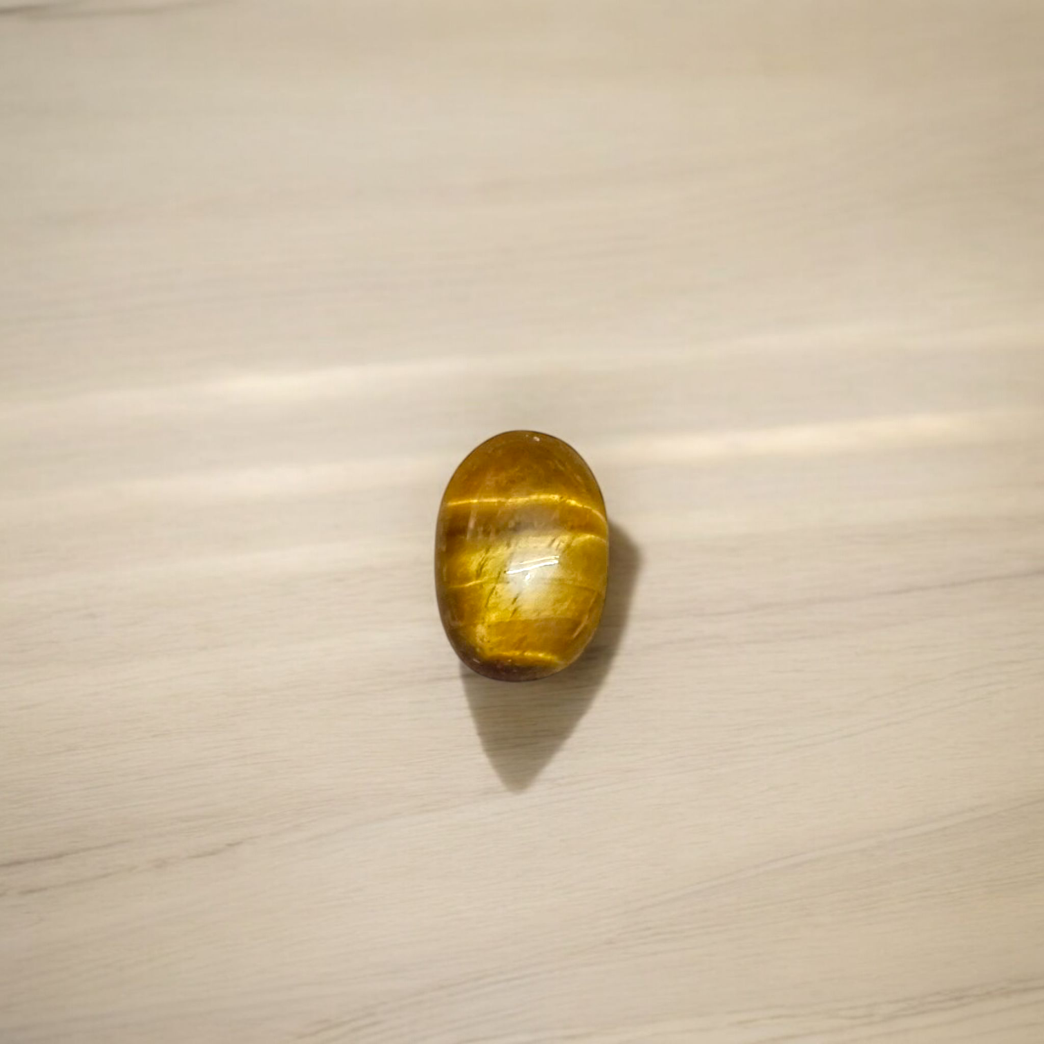 Tiger Eye Stone – Natural Brown Crystal for Confidence, Motivation & Meditation