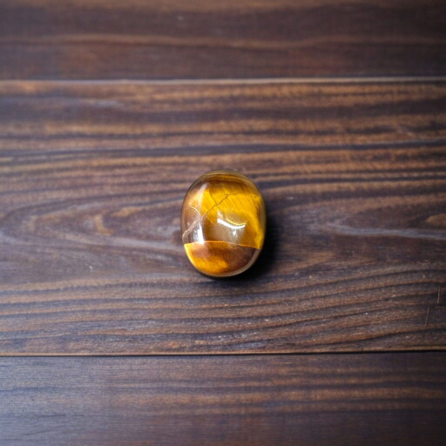 Tiger Eye Stone – Natural Brown Crystal for Confidence, Motivation & Meditation