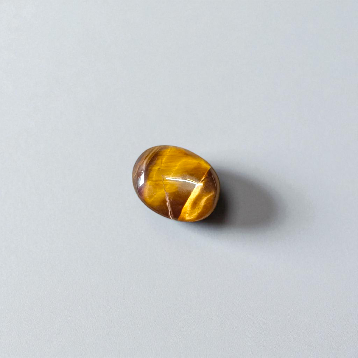 Tiger Eye Stone – Natural Brown Crystal for Confidence, Motivation & Meditation