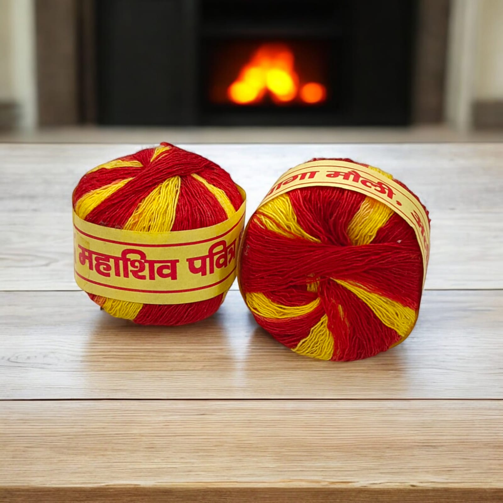 Traditional Mauli Kalawa Set of 2 Rolls for Rituals and Protection by Timeshopee
