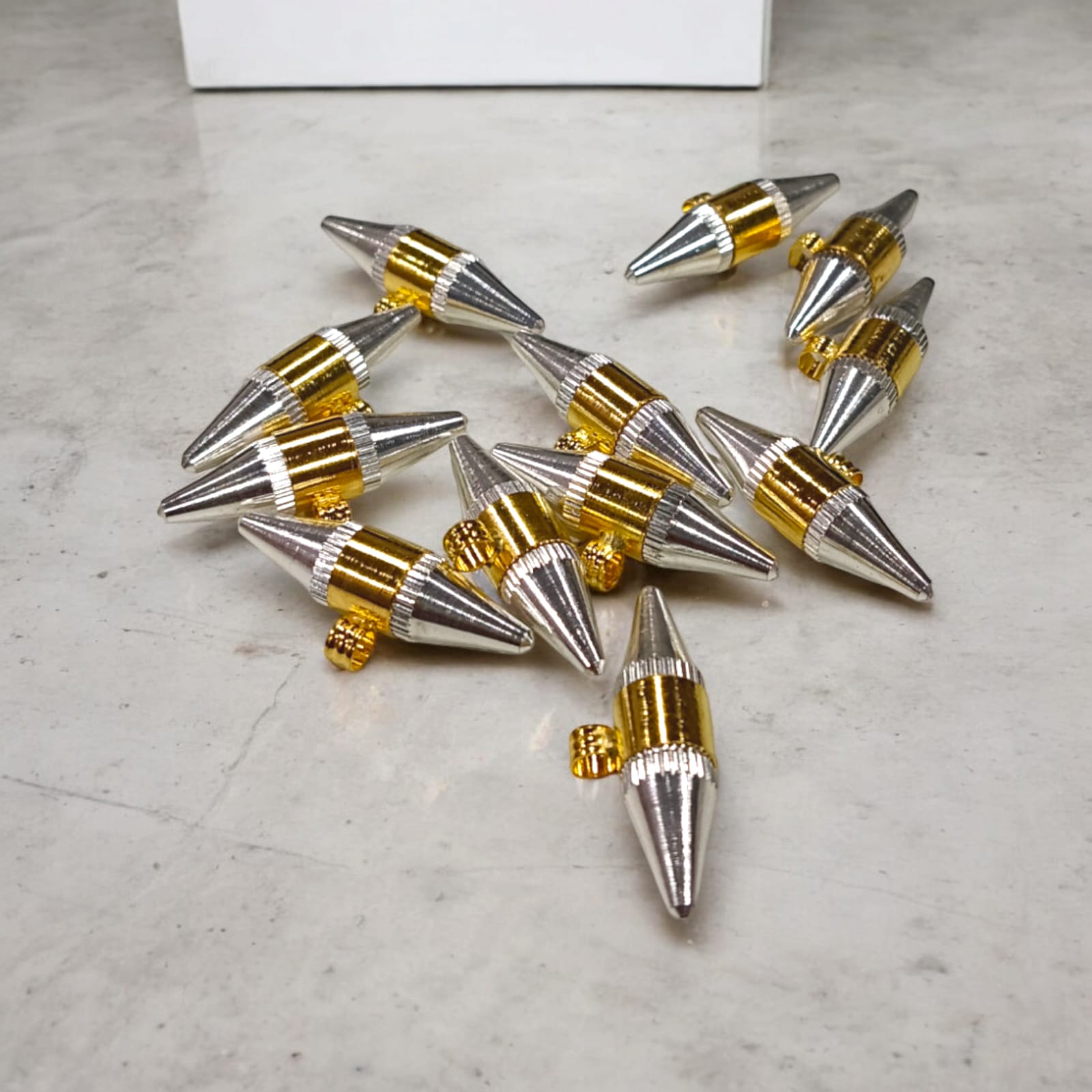 Triloh Taweez with Free Bhojpatra Sheet for Taweez | Made with 3 Types of Metal | Spiritual Taweez Set of 5 | Timeshopee