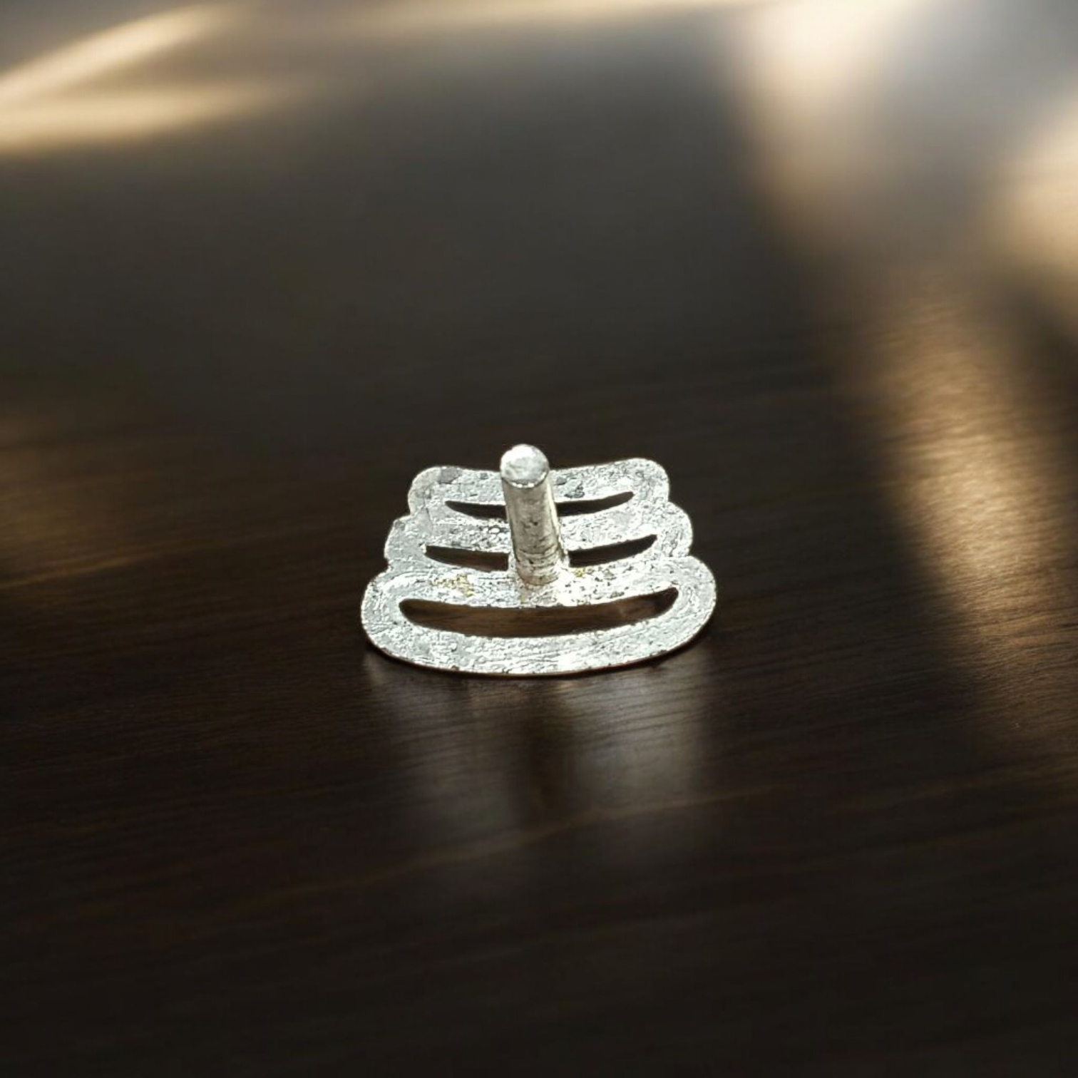 Tripundra Tilak Stamp for forehead tilak, ideal for Shiva devotees and ritual use