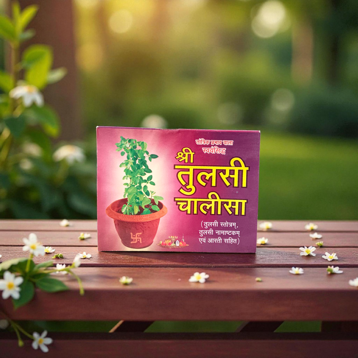 Tulsi Chalisa Hindi Book with 16 pages, available at Timeshopee